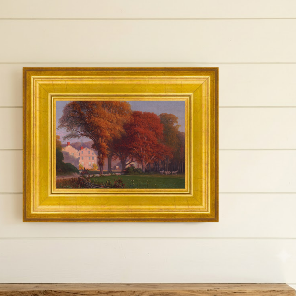 Autumn No. 03 - Thomas Hill 5" x 7" Framed Fine Art Print