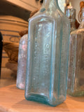 Antique Scott's Emulsion Aqua Apothecary Bottle