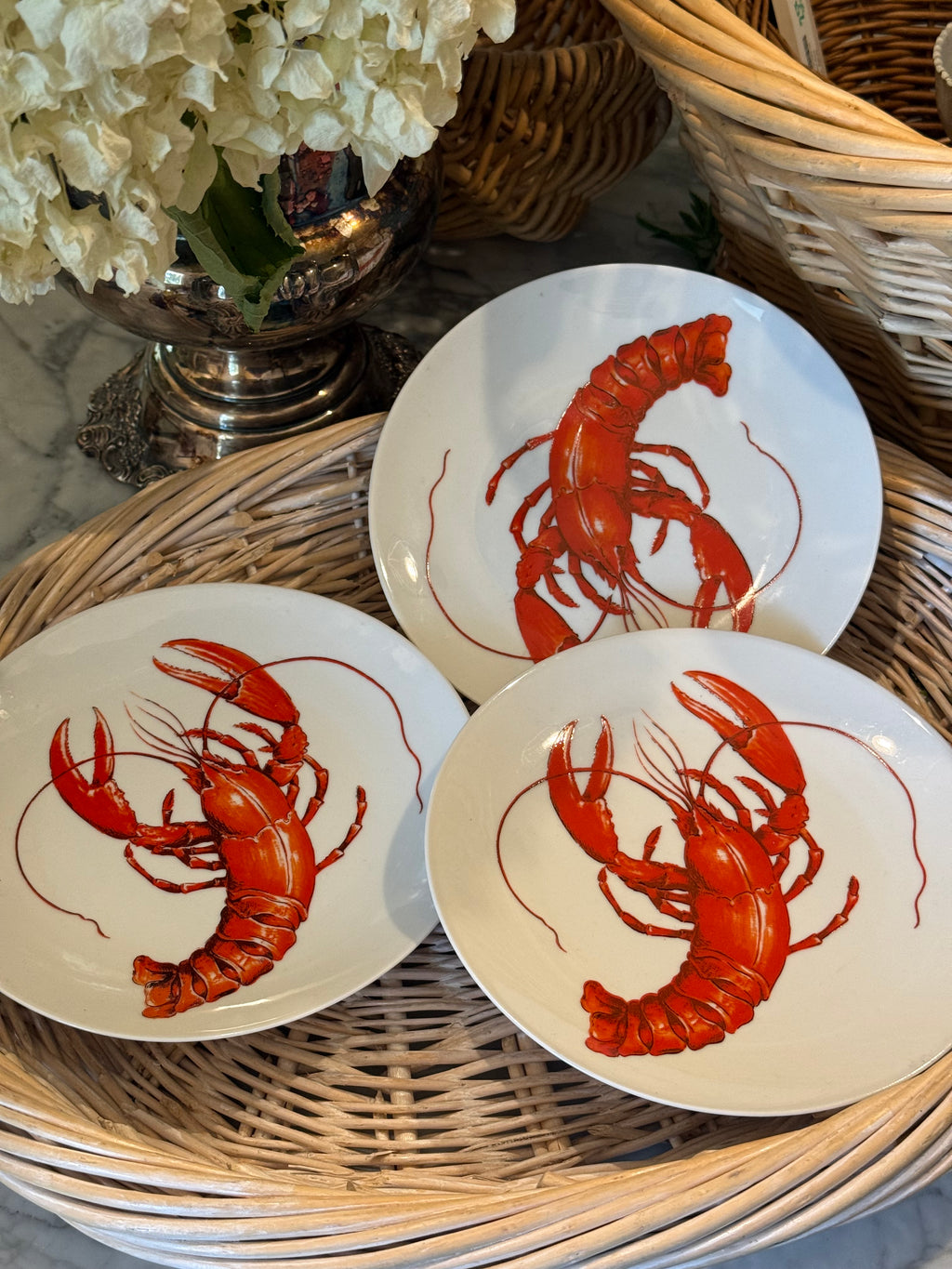 Vintage Bareuther Waldsassen Germany Lobster Cabinet Plate