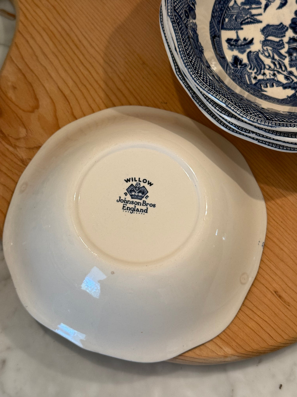 Vintage Blue Willow 6.25" Cereal Bowl
