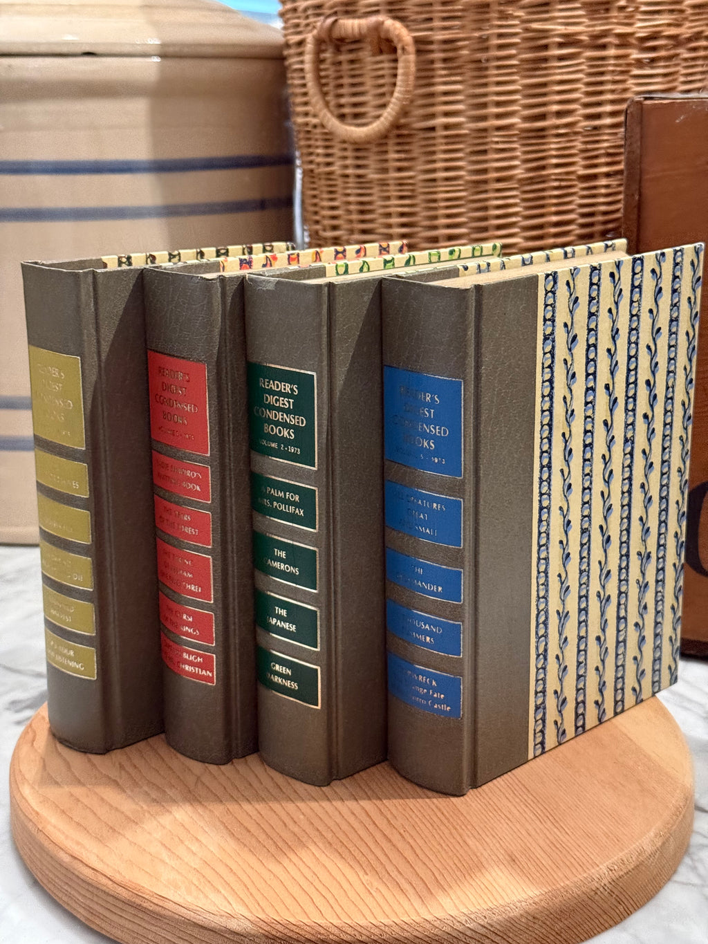 Vintage 1973 Reader's Digest Volumes, Set of 4