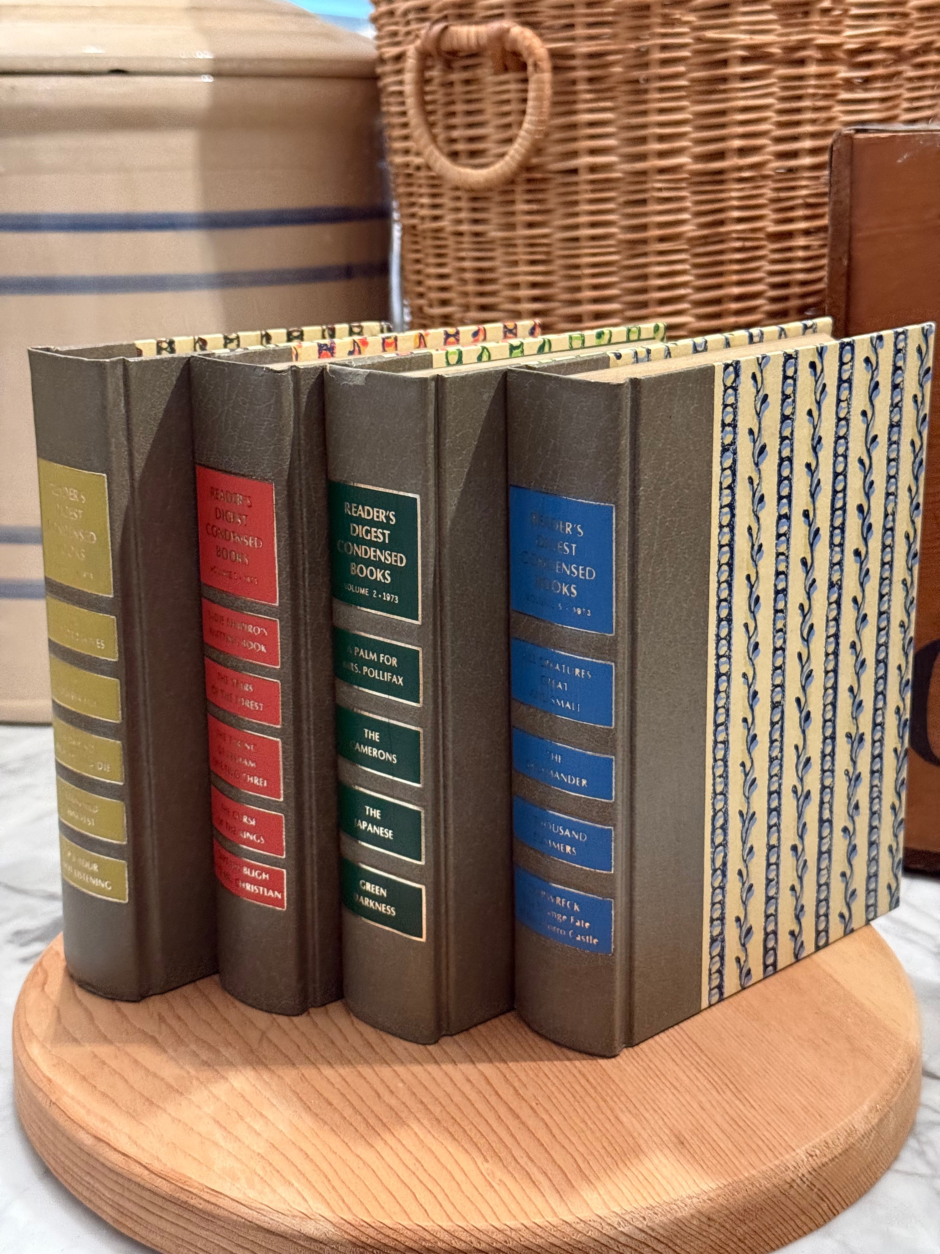 Vintage 1973 Reader's Digest Volumes, Set of 4
