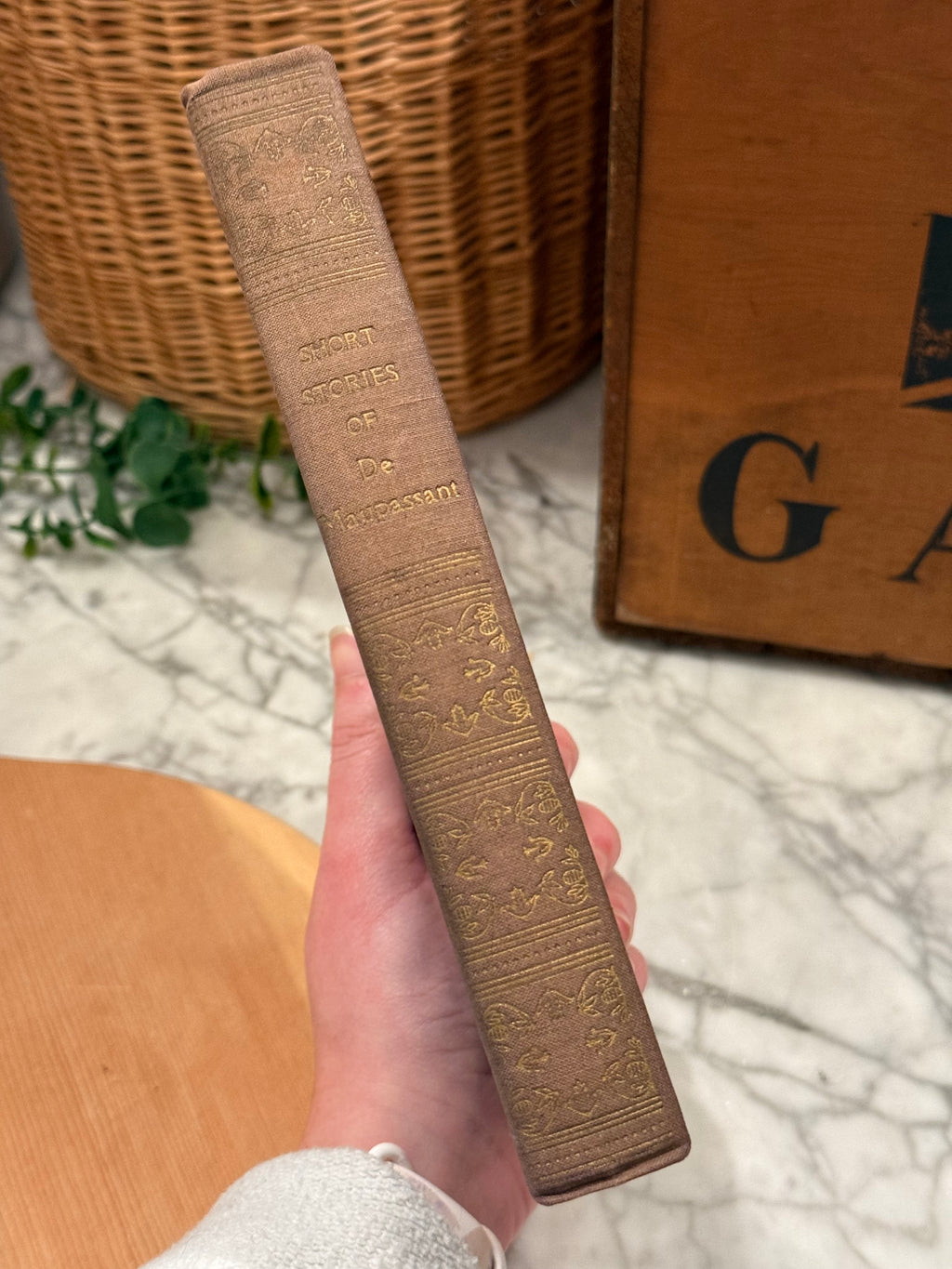 Vintage Blue De Maupassant Short Stories