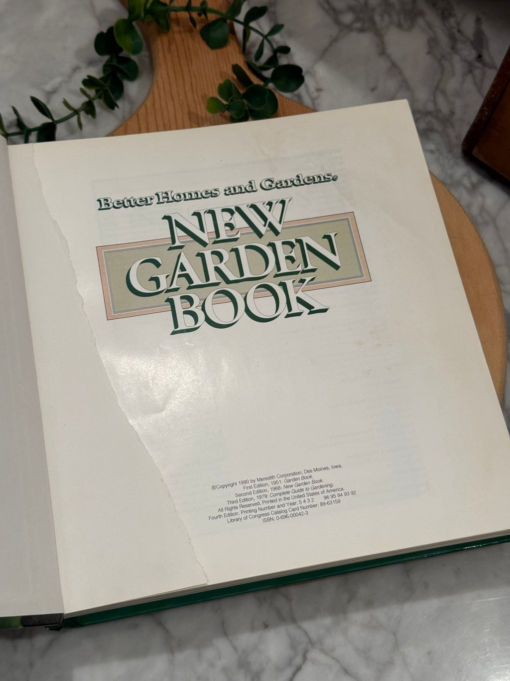 Vintage Better Homes and Gardens - New Garden Book