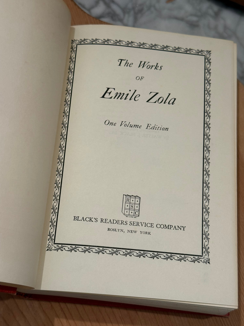 Vintage Works of Emile Zola Volume