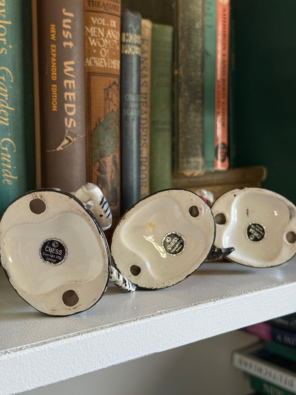 Mid-Century Ceramic Bar Hounds, Set of 3