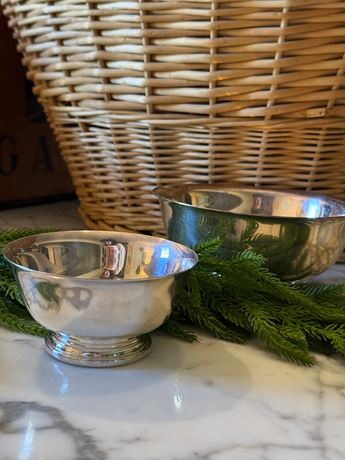 Vintage Gorham Silver Footed Bowl - 4.5"