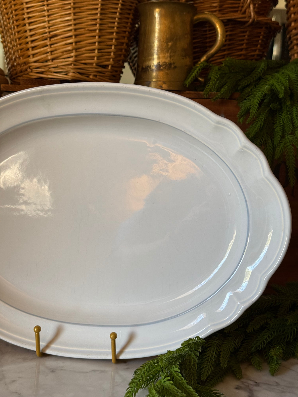 Vintage Pfaltzgraff Poetry Oval Serving Platter
