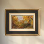Autumn No. 02 - John Atkinson Grimshaw 16" x 11" Framed Landscape Art Print