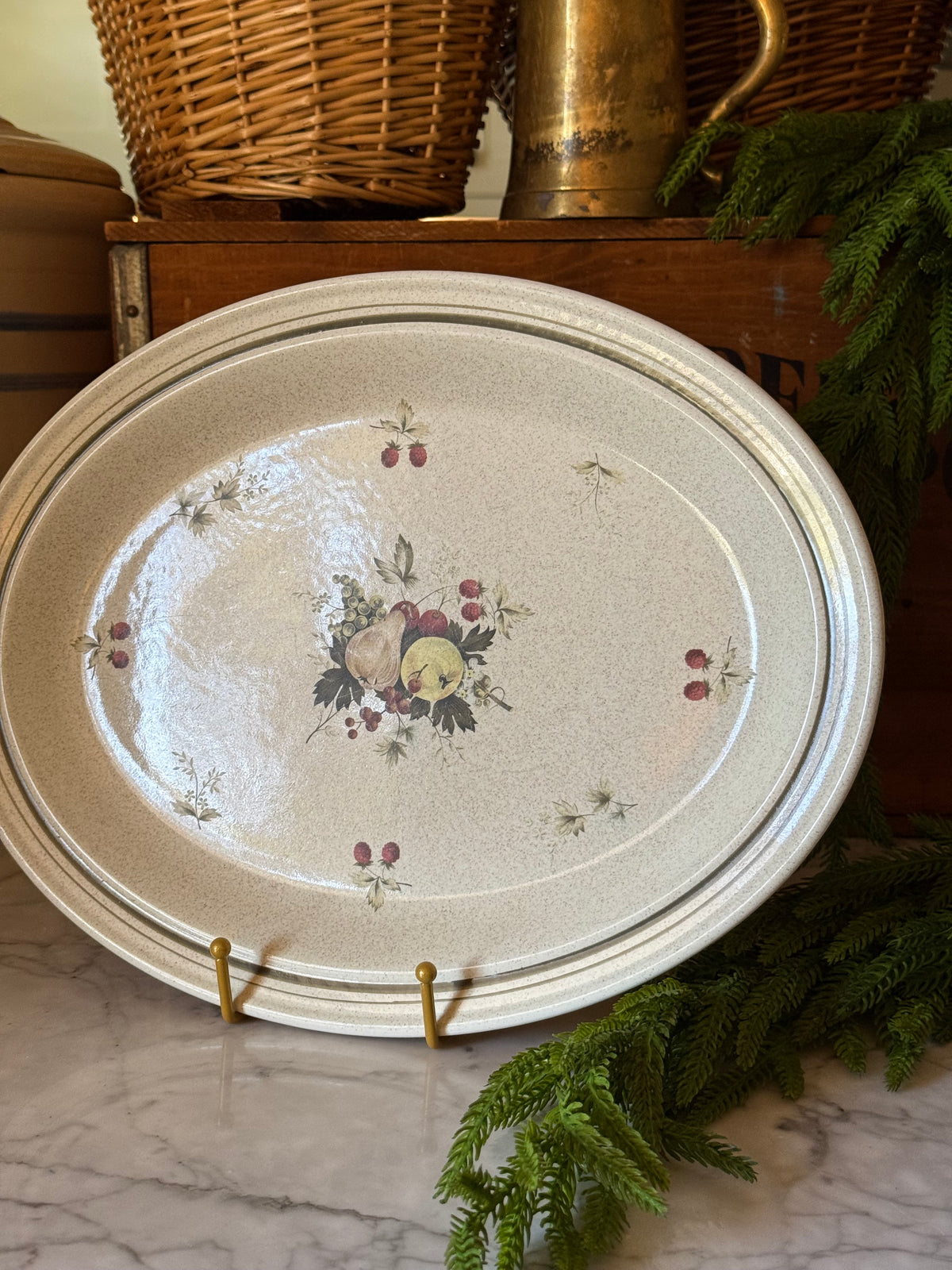 Vintage Royal Doulton Lambethware Cornwall Platter