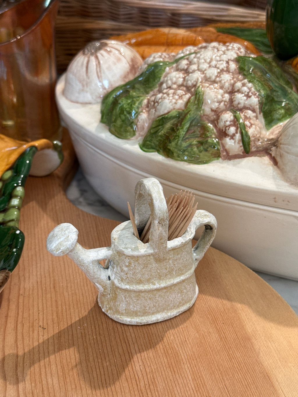 Mini Cast Iron Antique Watering Can