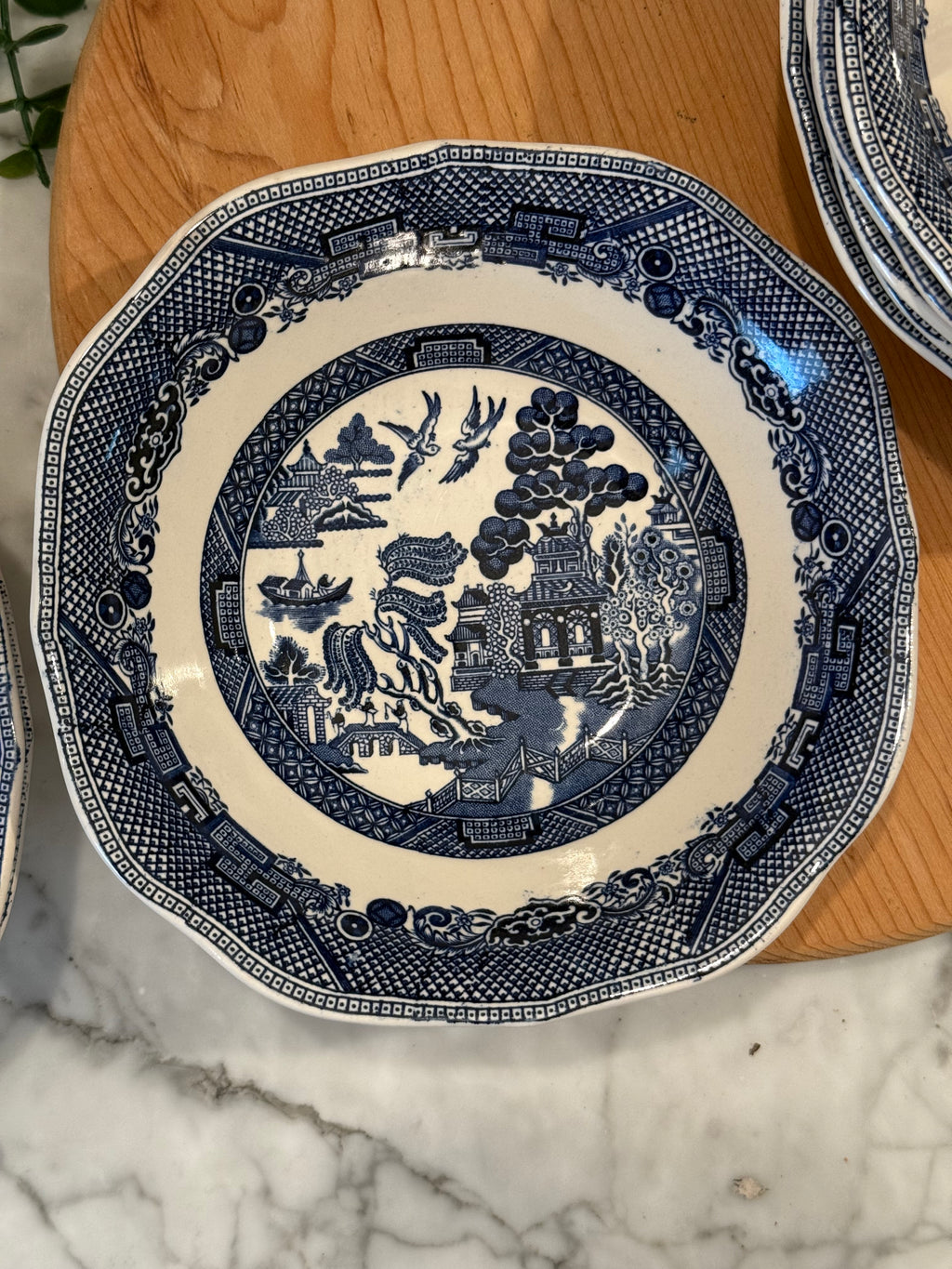 Vintage Blue Willow 6.25" Cereal Bowl