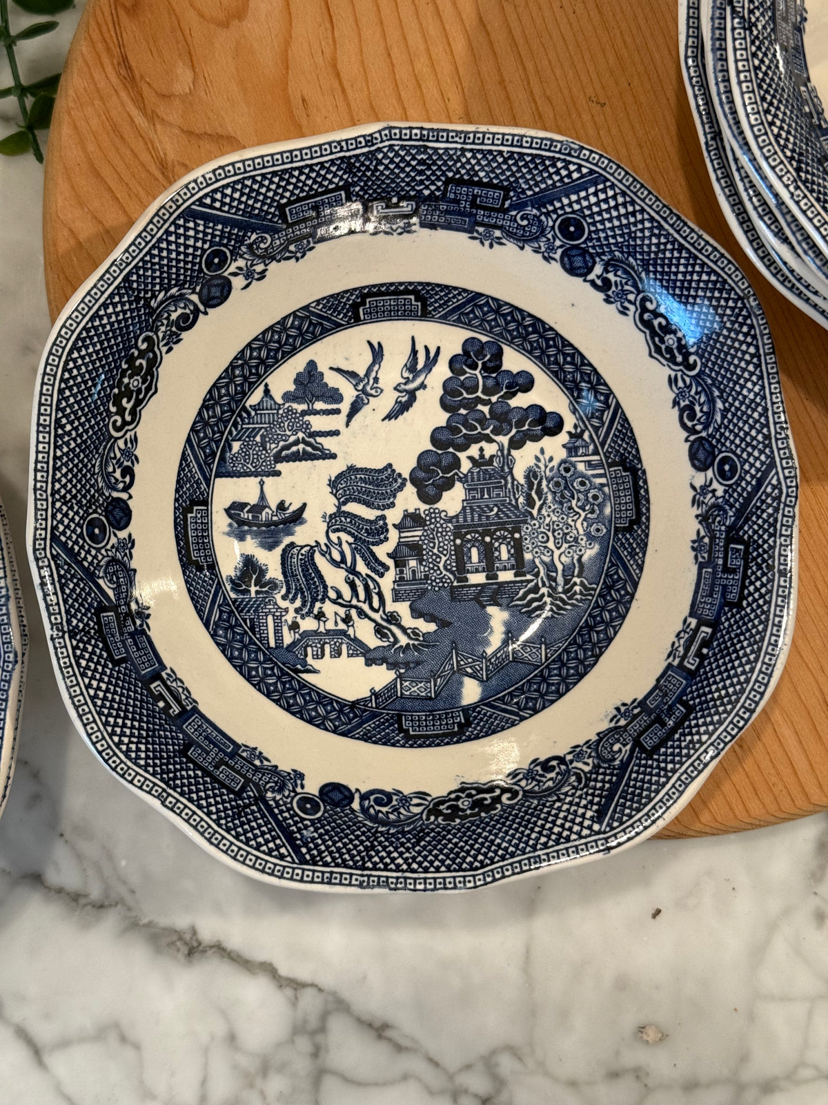 Vintage Blue Willow 6.25" Cereal Bowl