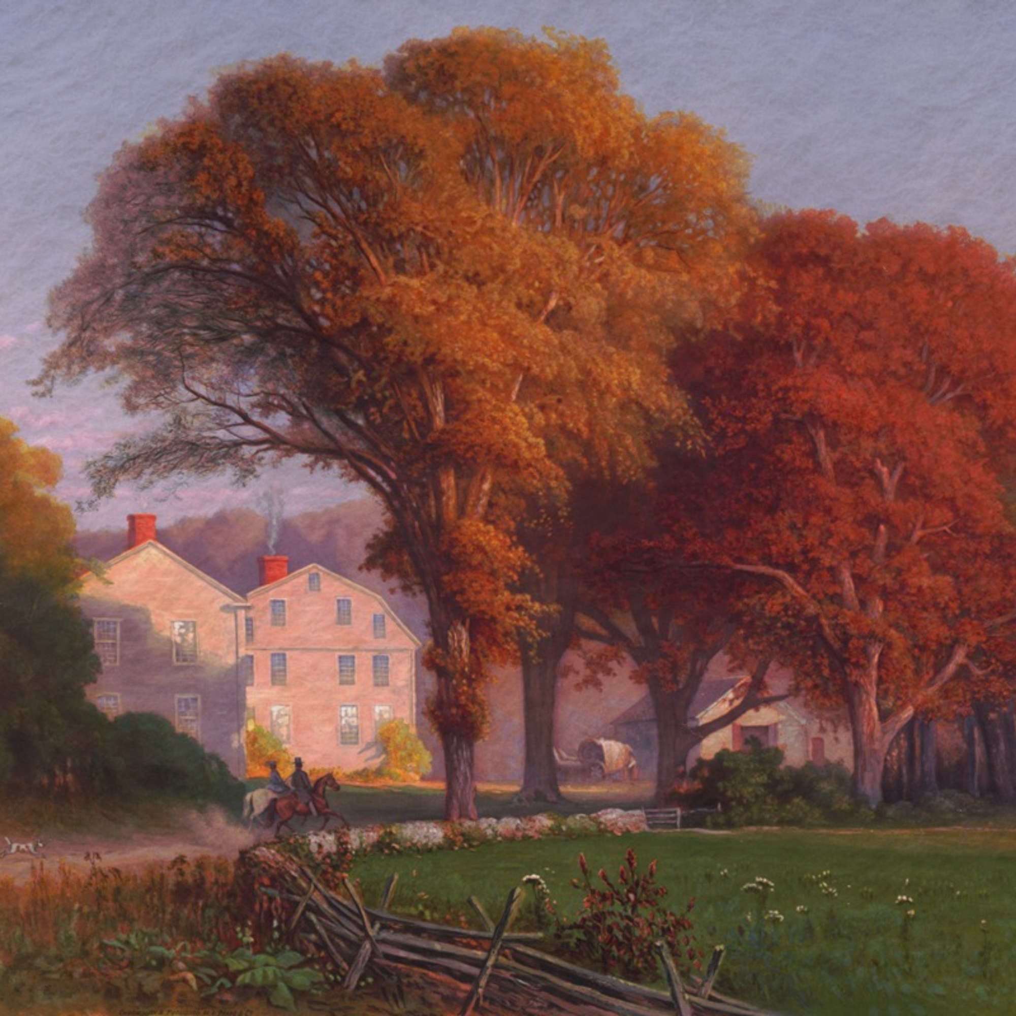Autumn No. 03 - Thomas Hill 5" x 7" Framed Fine Art Print