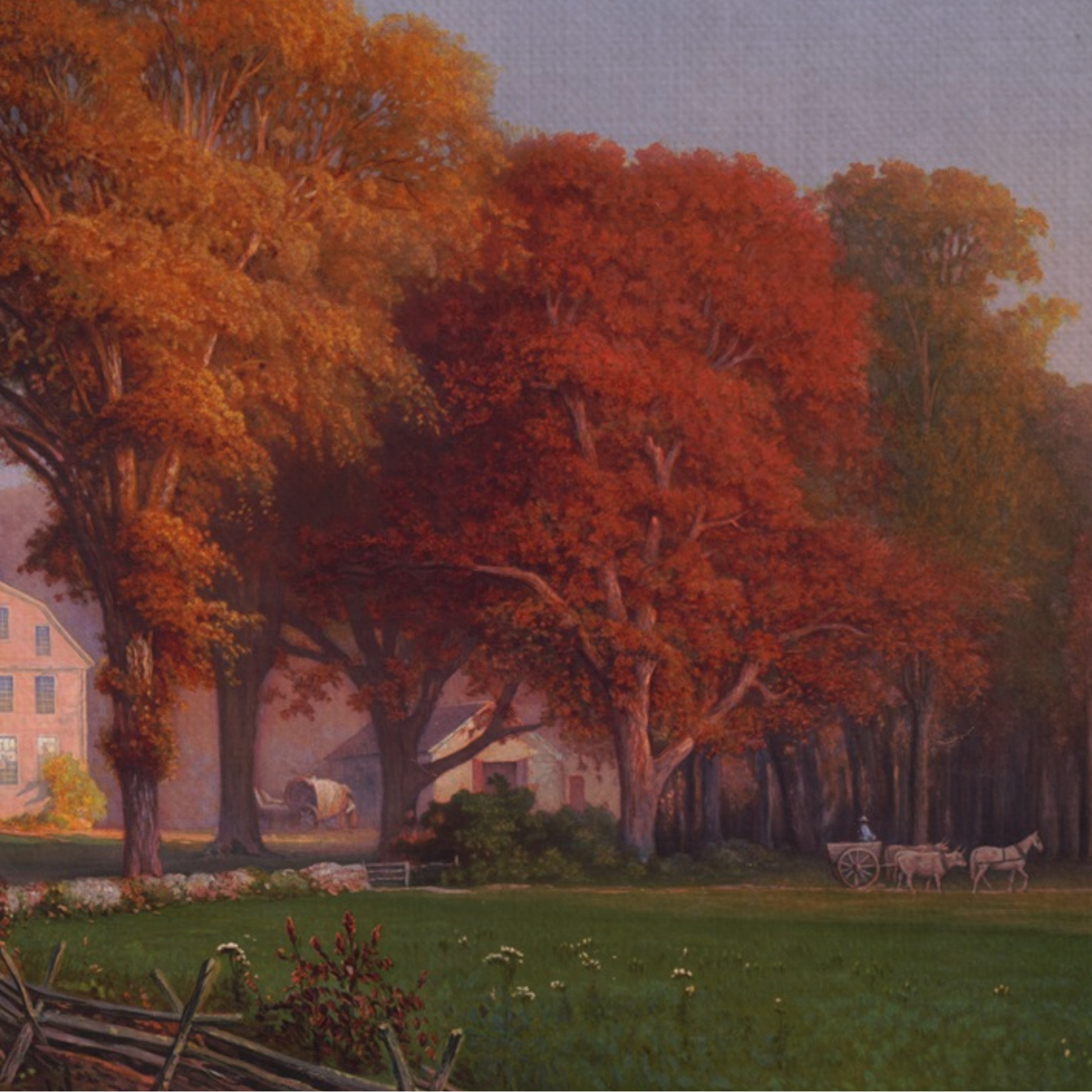 Autumn No. 03 - Thomas Hill 5" x 7" Framed Fine Art Print