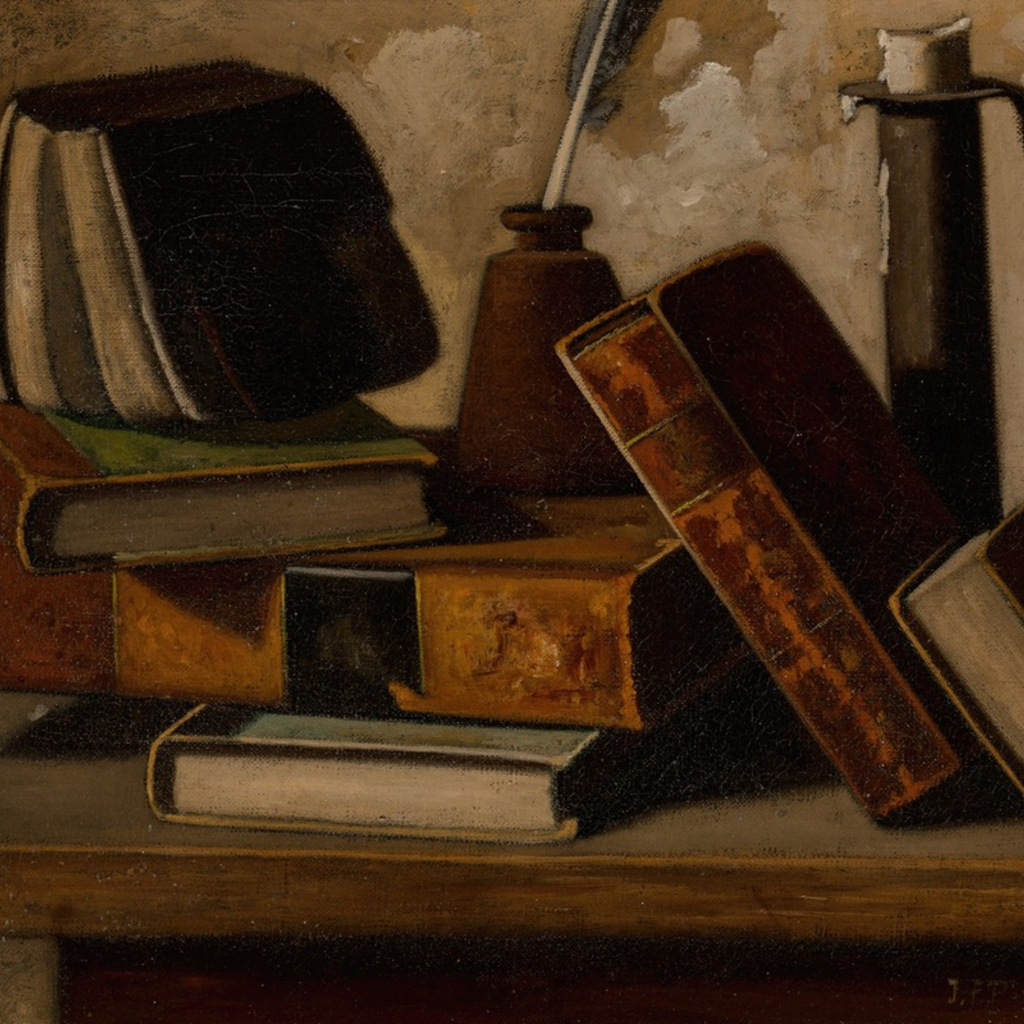 The Collegiate No. 06 - Still Life with Books