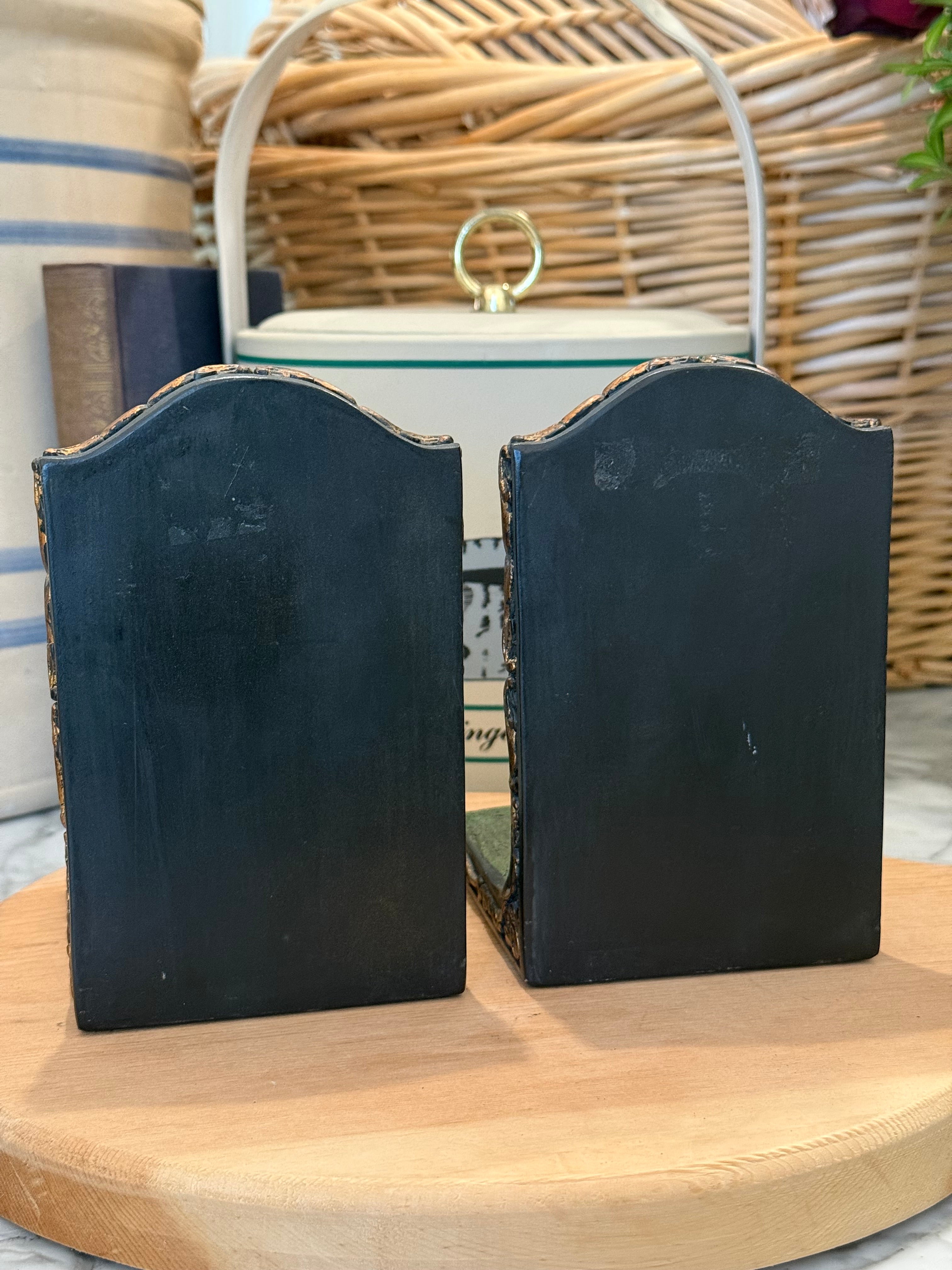 Vintage Golf Club Bookends Set
