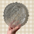 Vintage US Glass Co. Comet In The Stars Shallow Dish