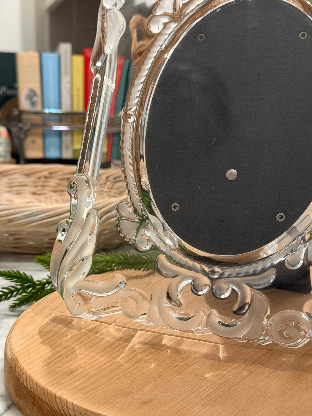 Vintage Mikasa Satin Princess Crystal Frame