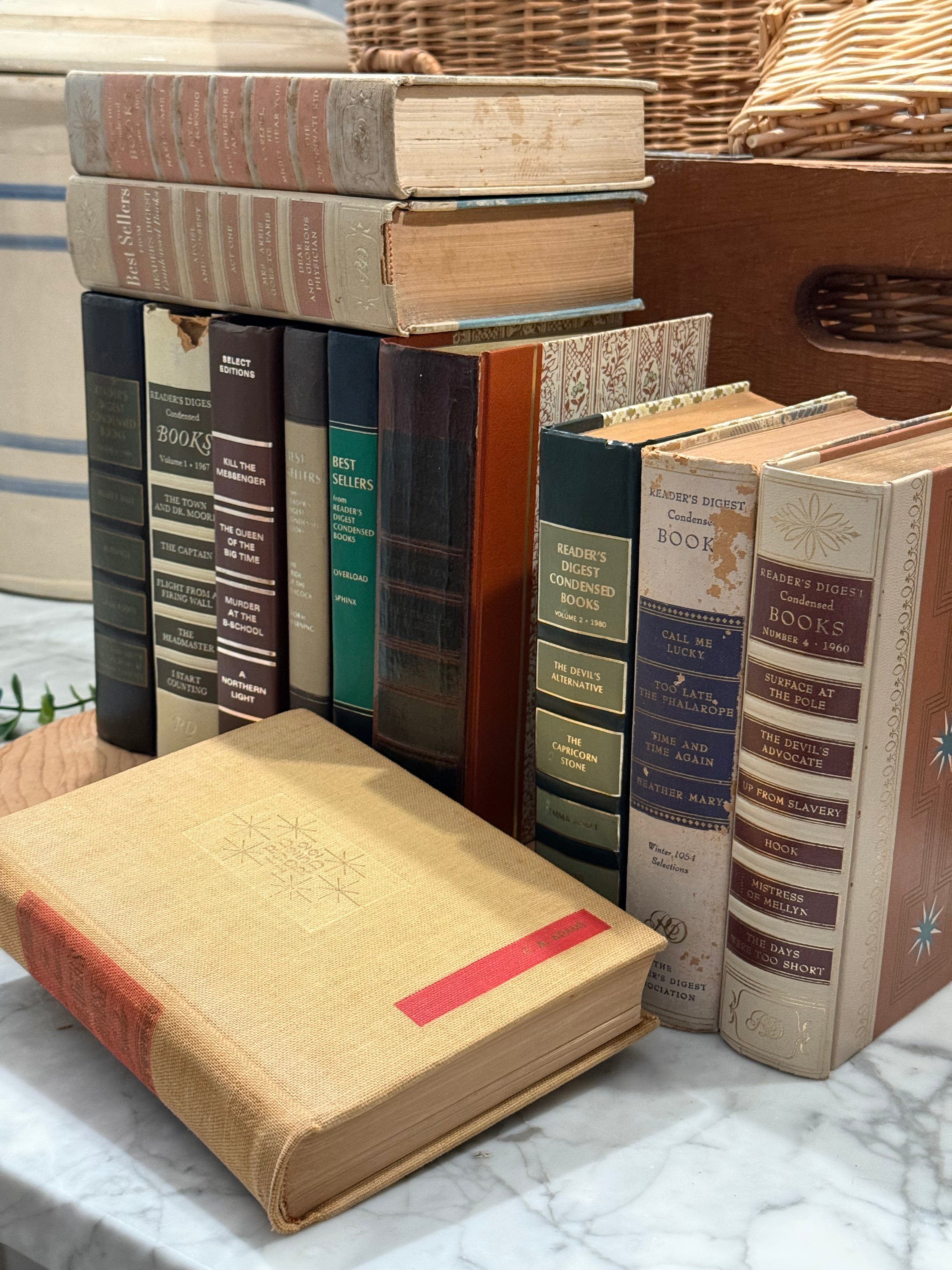 Vintage Reader's Digest Volumes, Set of 12