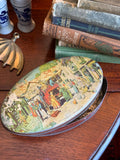 Vintage Riley's Toffee Halifax England Tin - "Dickensian Memories"