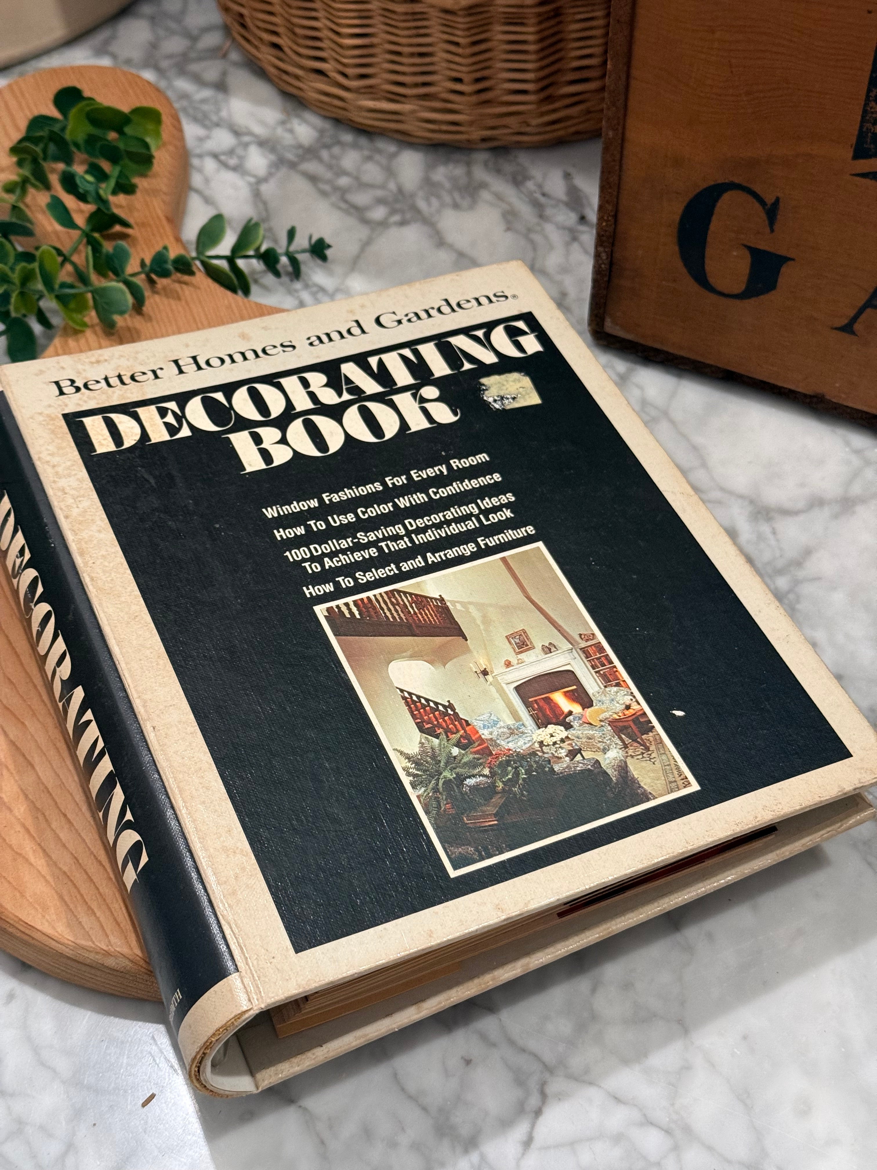 1976 Vintage Better Homes Decorating Book