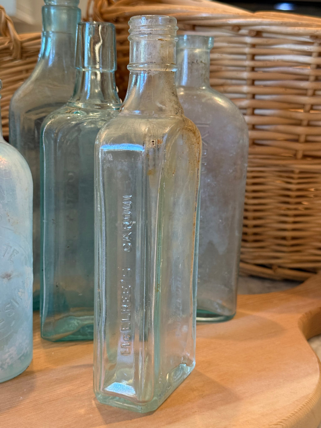 Antique McElree's Cardui Aqua Medicine Bottle