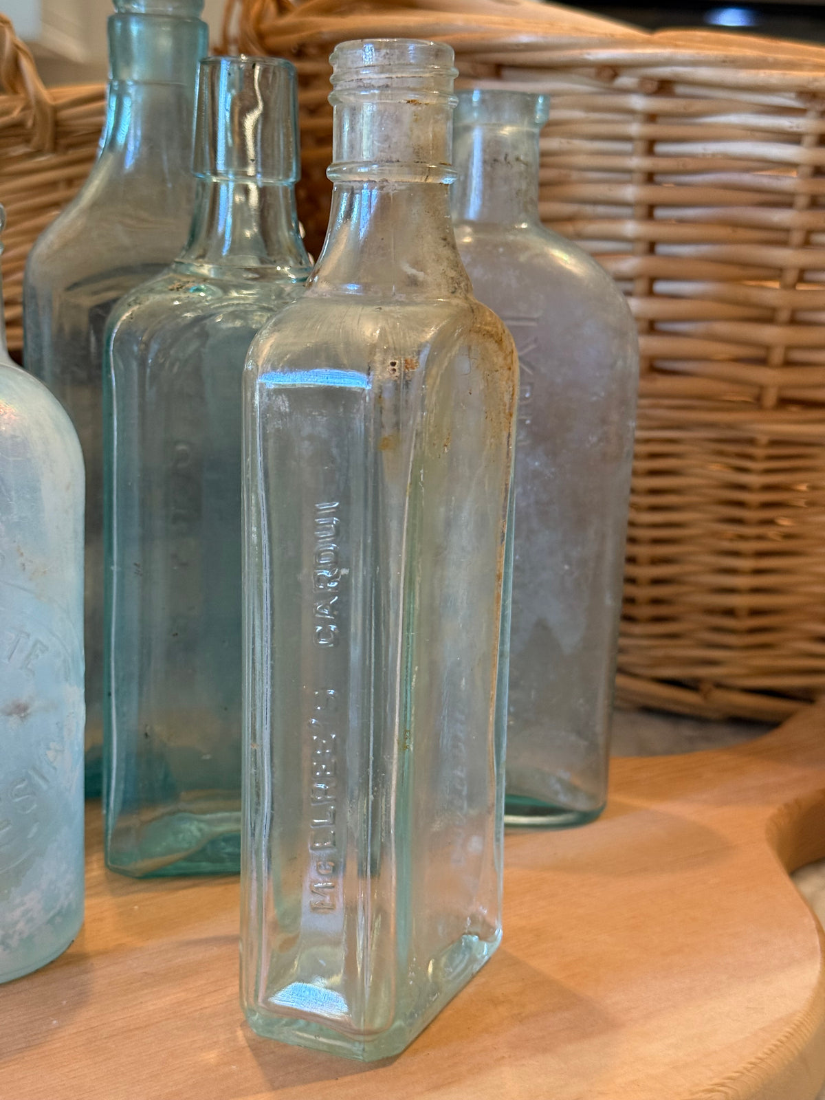 Antique McElree's Cardui Aqua Medicine Bottle