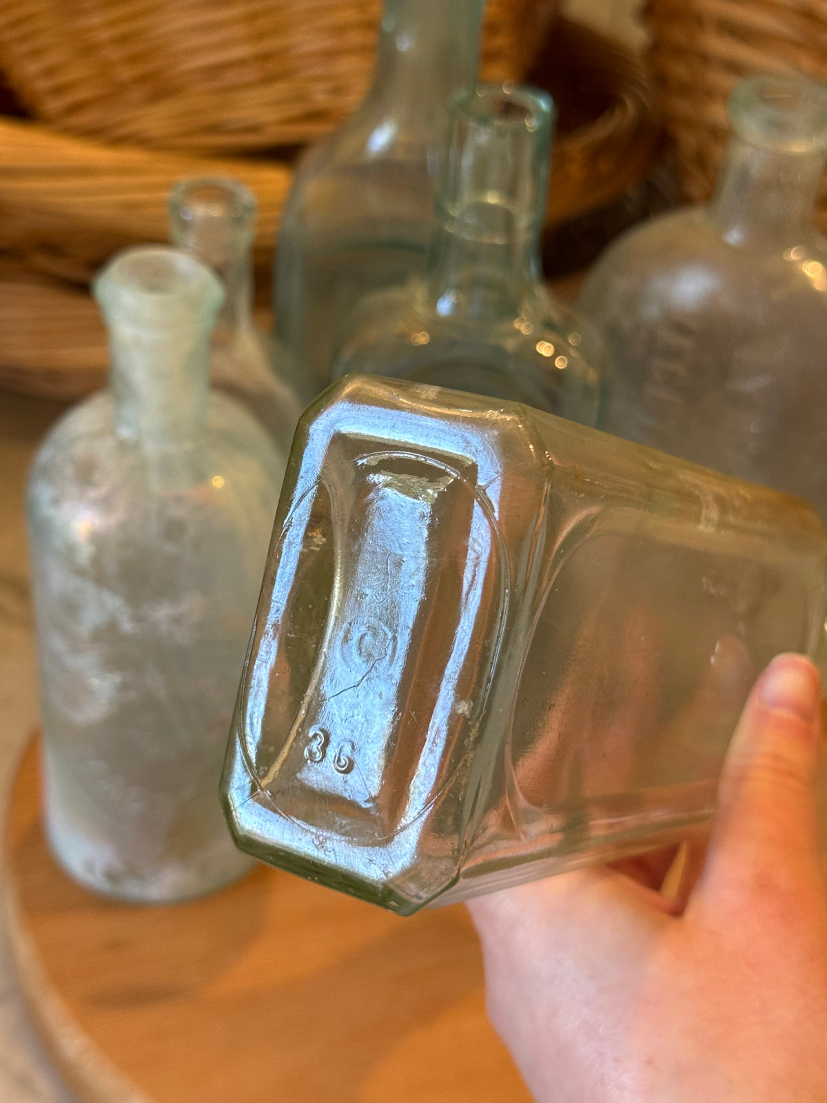 Antique McElree's Cardui Aqua Medicine Bottle