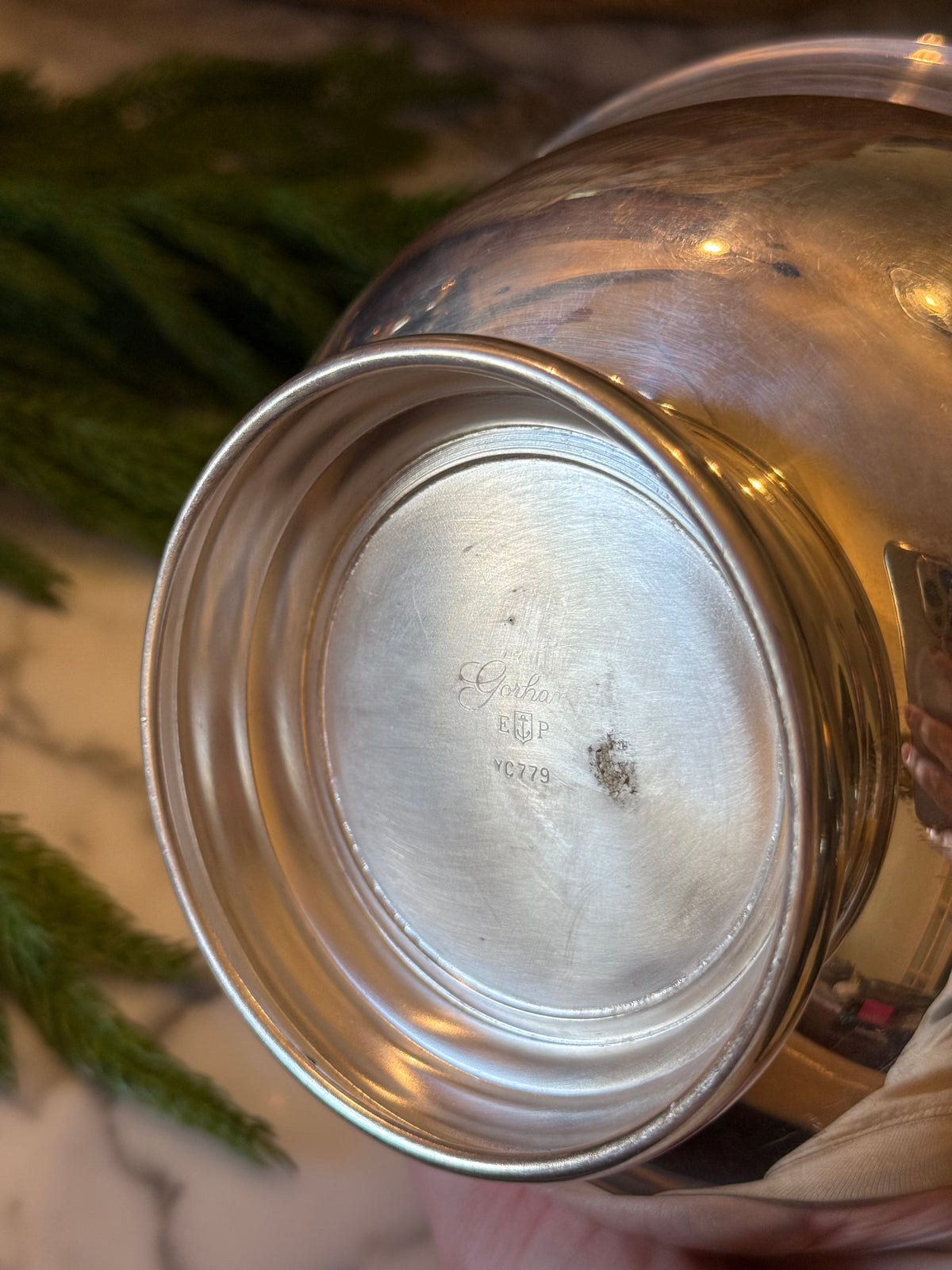 Vintage Gorham Silver Footed Bowl - 6.25"