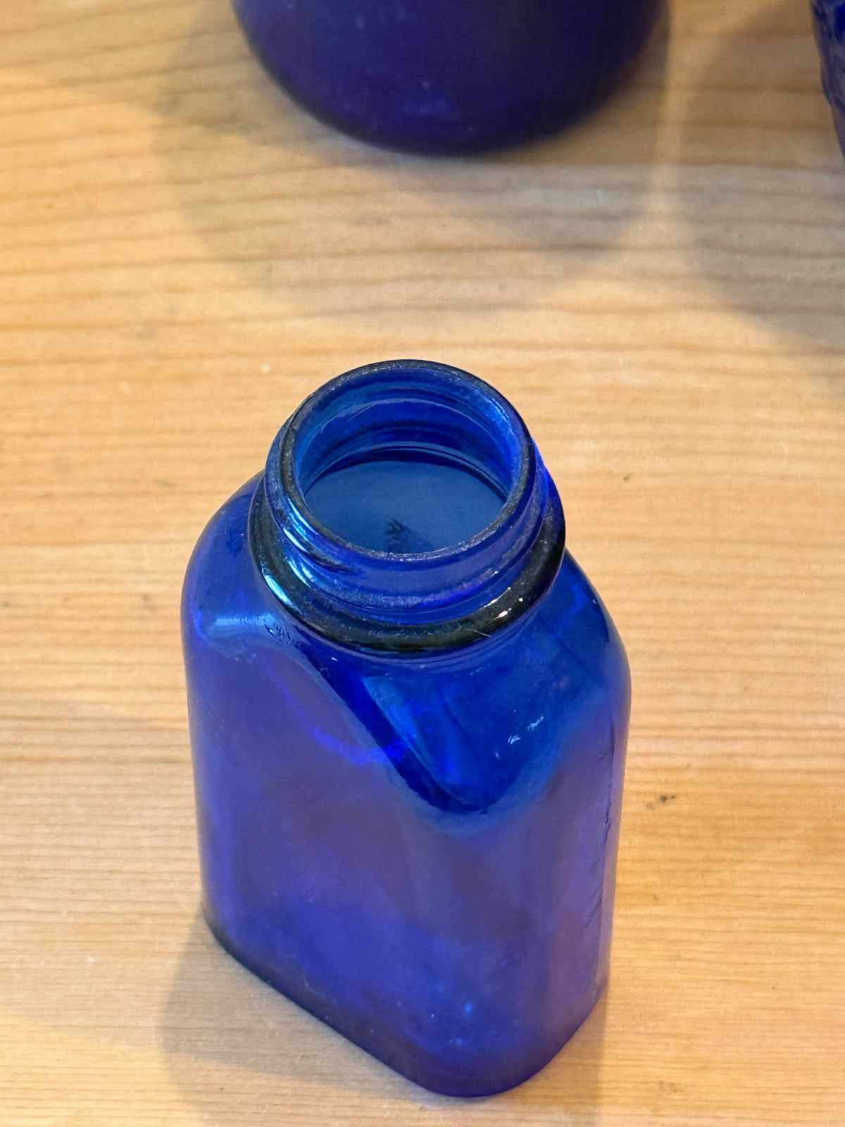 Petite Cobalt Blue Phillips Milk of Magnesia Bottle