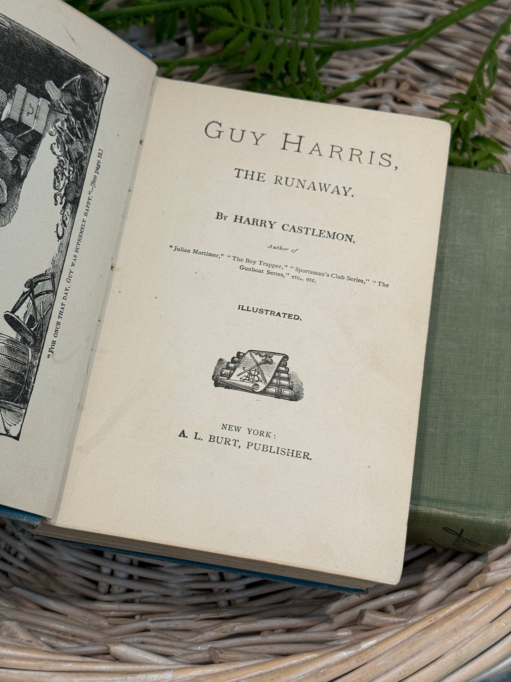 Vintage Guy Harris "The Runaway" Illustrated Children's Book