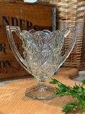 Vintage Tiffin Williamsburg Glass Trophy Vase