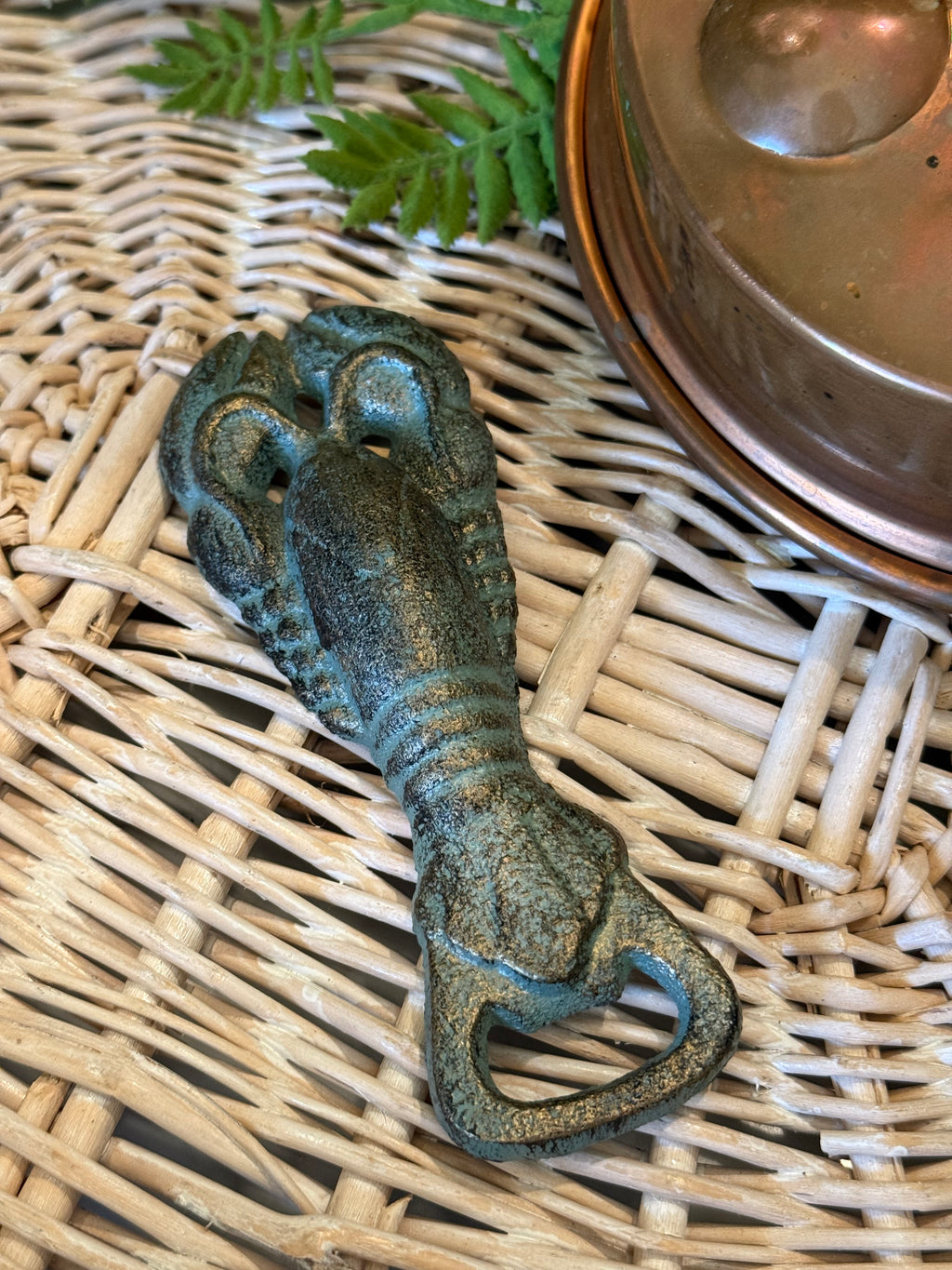 Cast Iron Lobster Bottle Opener