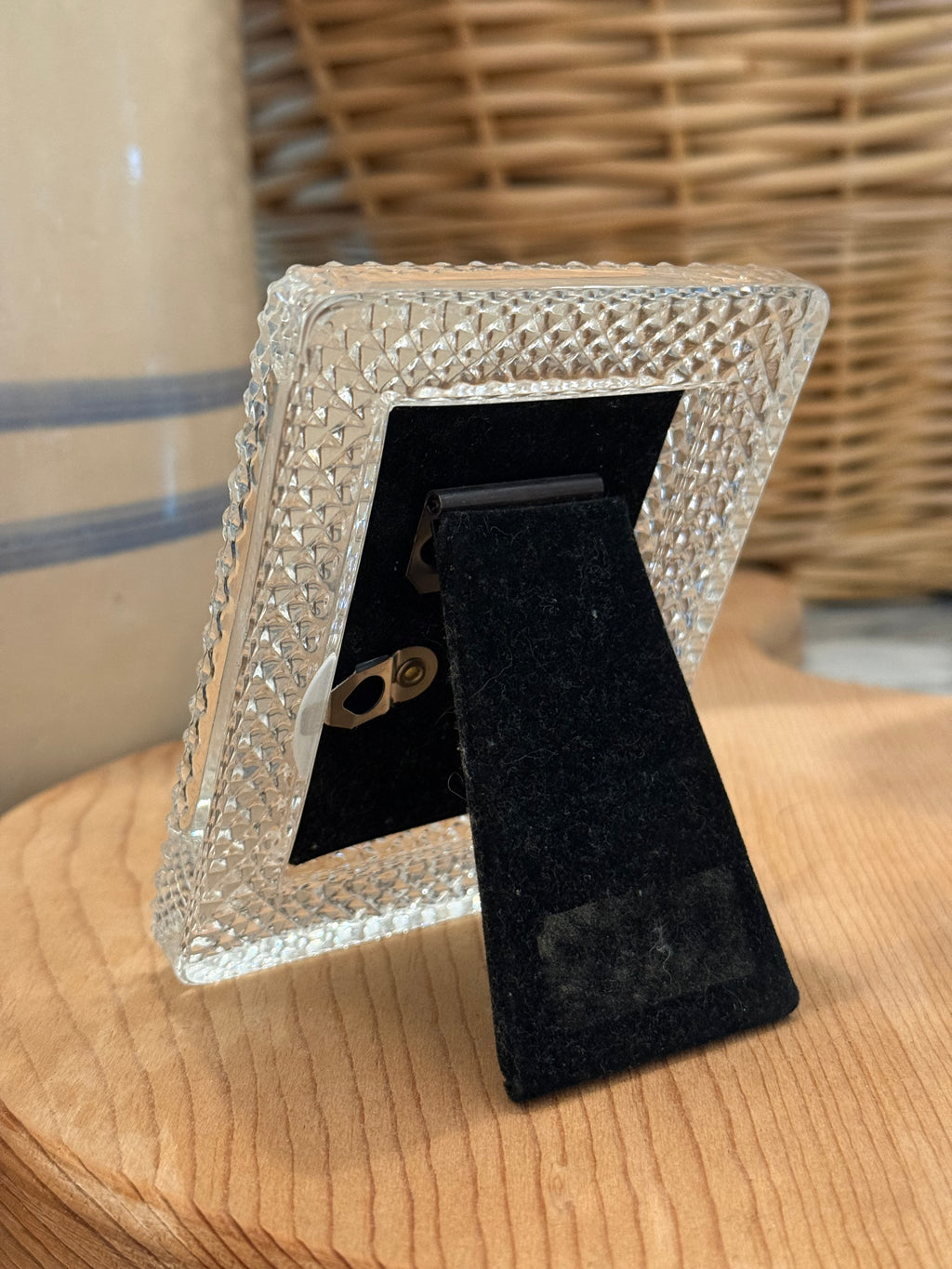 Vintage Mini Crystal Diamond Point Frame
