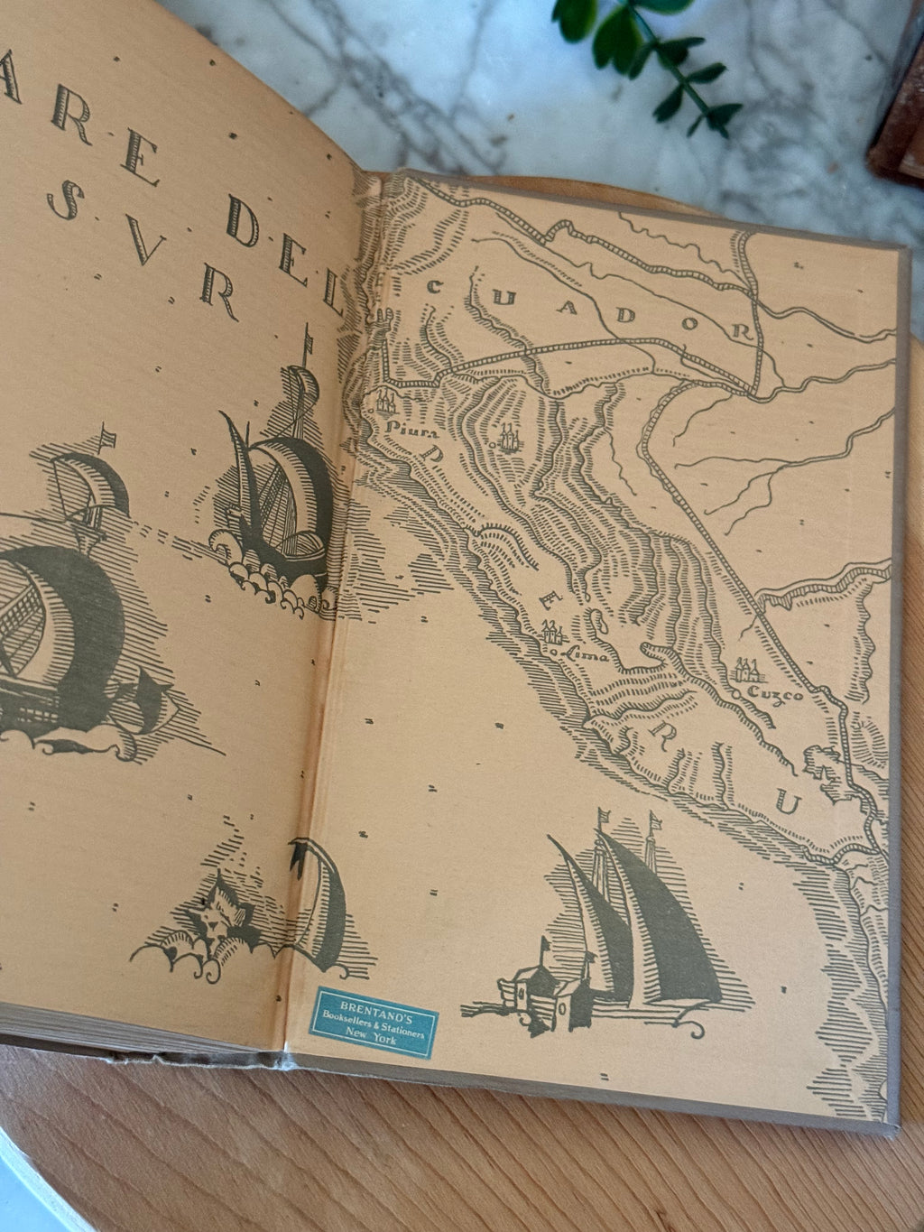 Vintage 1927 The Bridge of San Luis Rey Book
