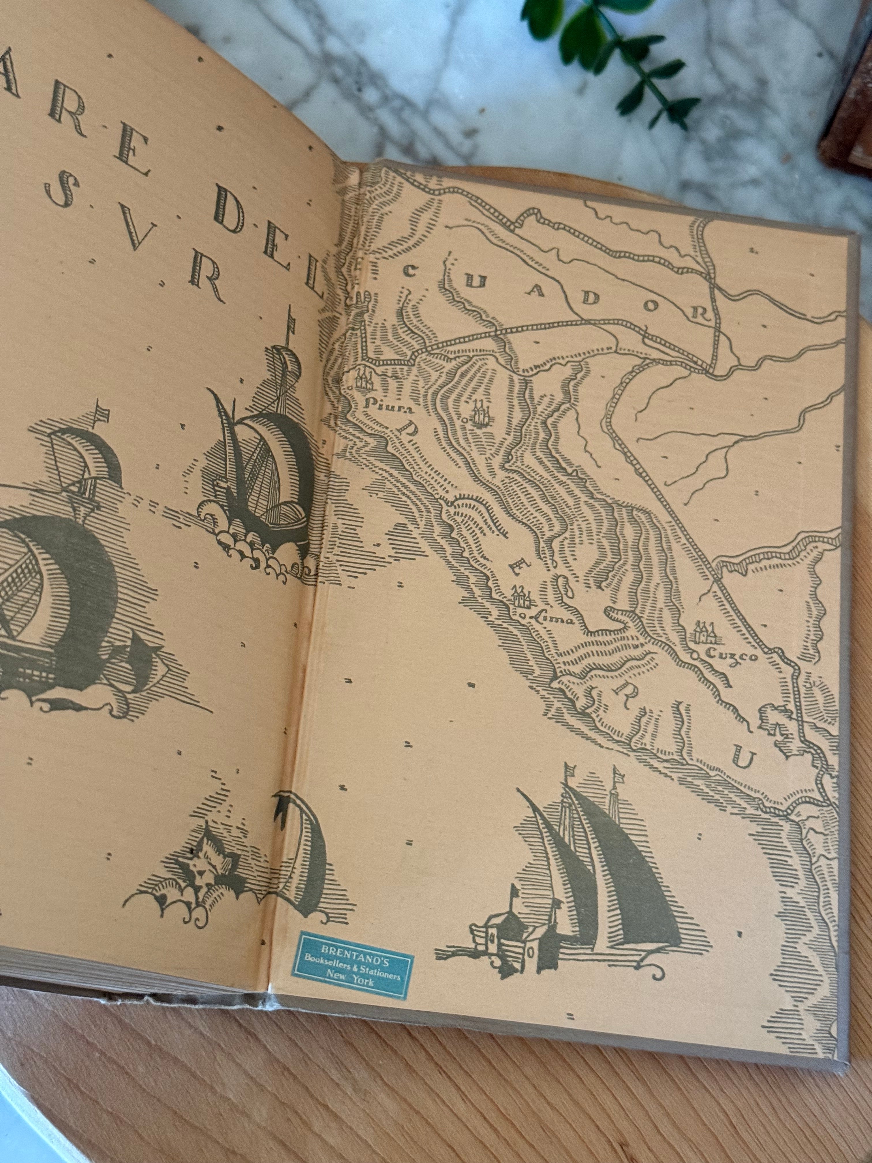 Vintage 1927 The Bridge of San Luis Rey Book
