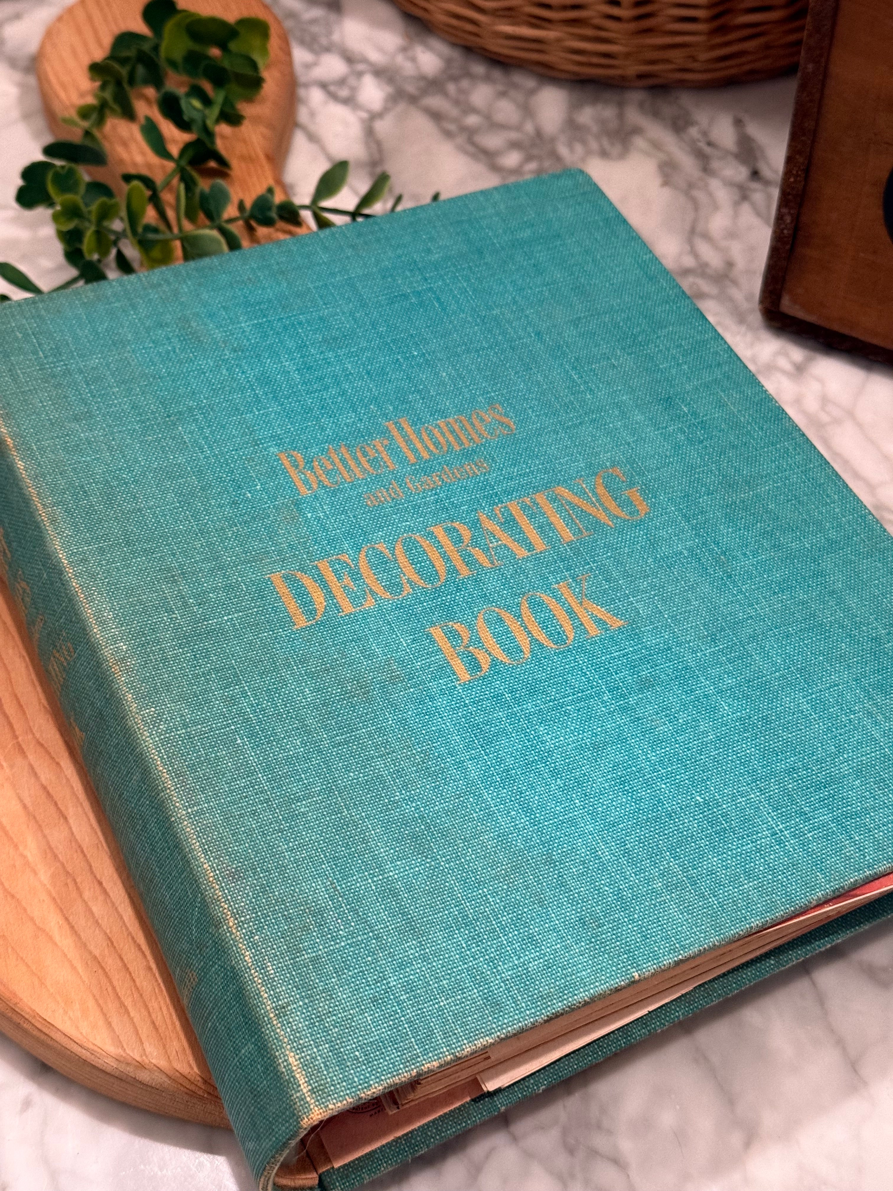 1956 Vintage Better Homes Decorating Book