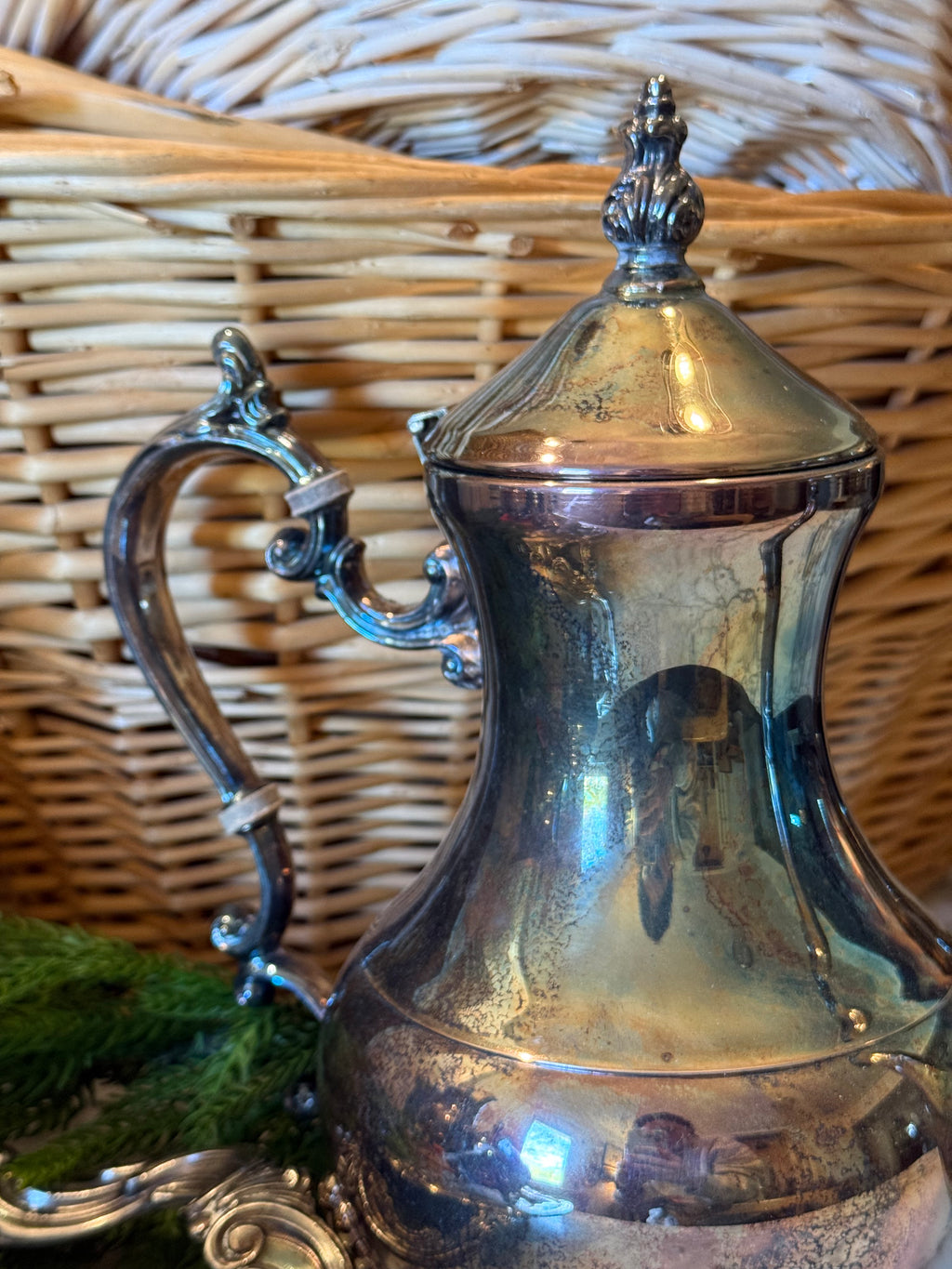 Grand F.B. Rogers Silver Tea & Coffee Service Set