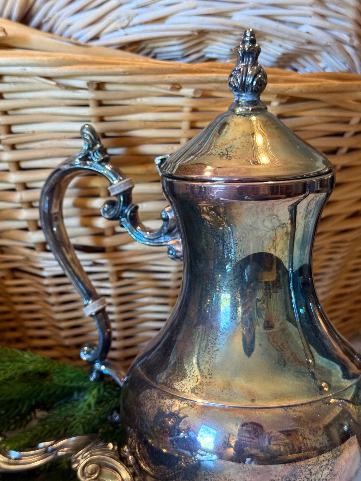 Grand F.B. Rogers Silver Tea & Coffee Service Set