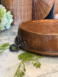 Antique European Copper Baking Pan - 14"