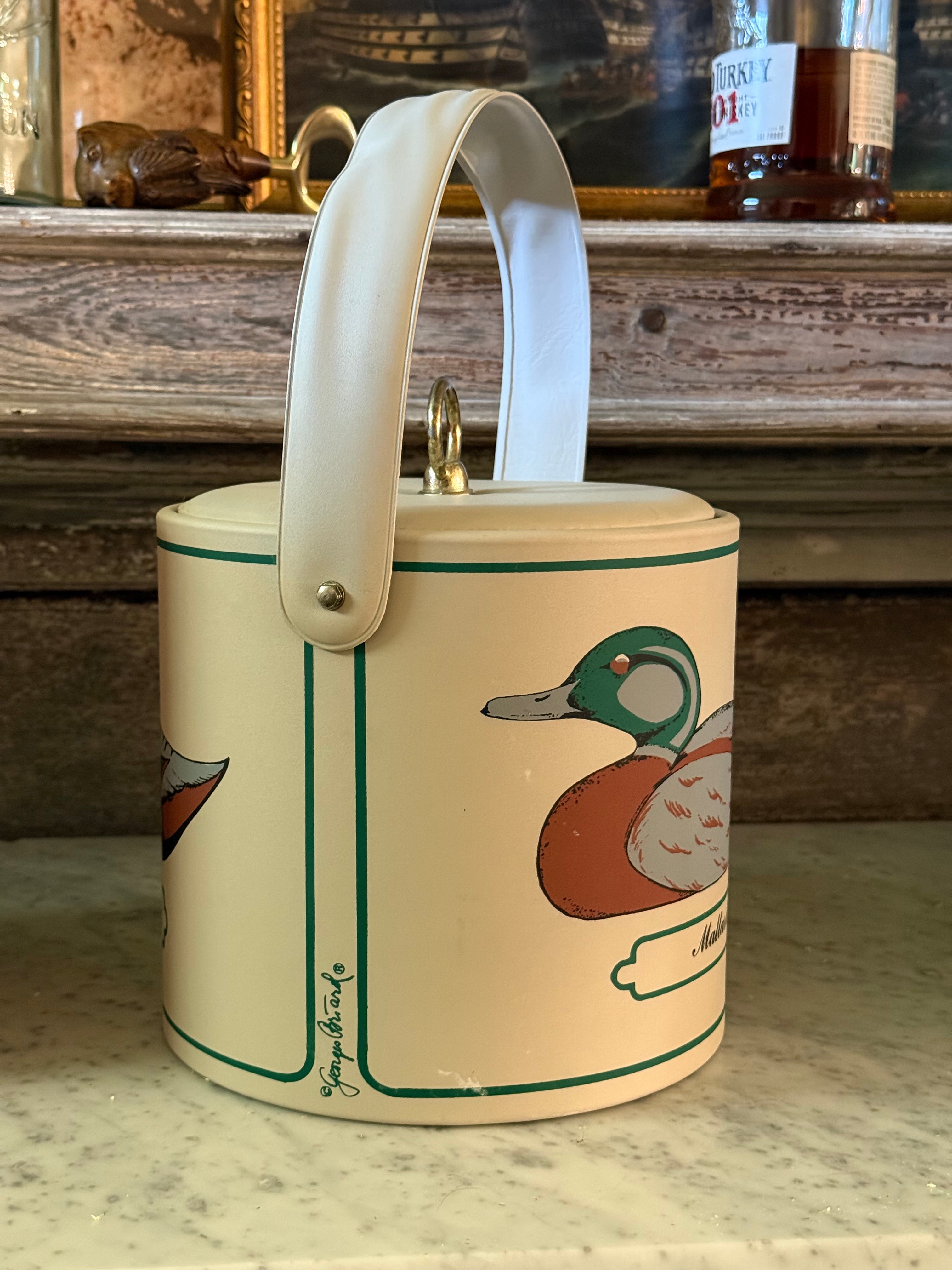 Vintage Georges Briard Mid-Century Duck Ice Bucket