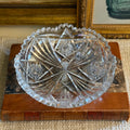 Vintage American Brilliant Cut Crystal Dish