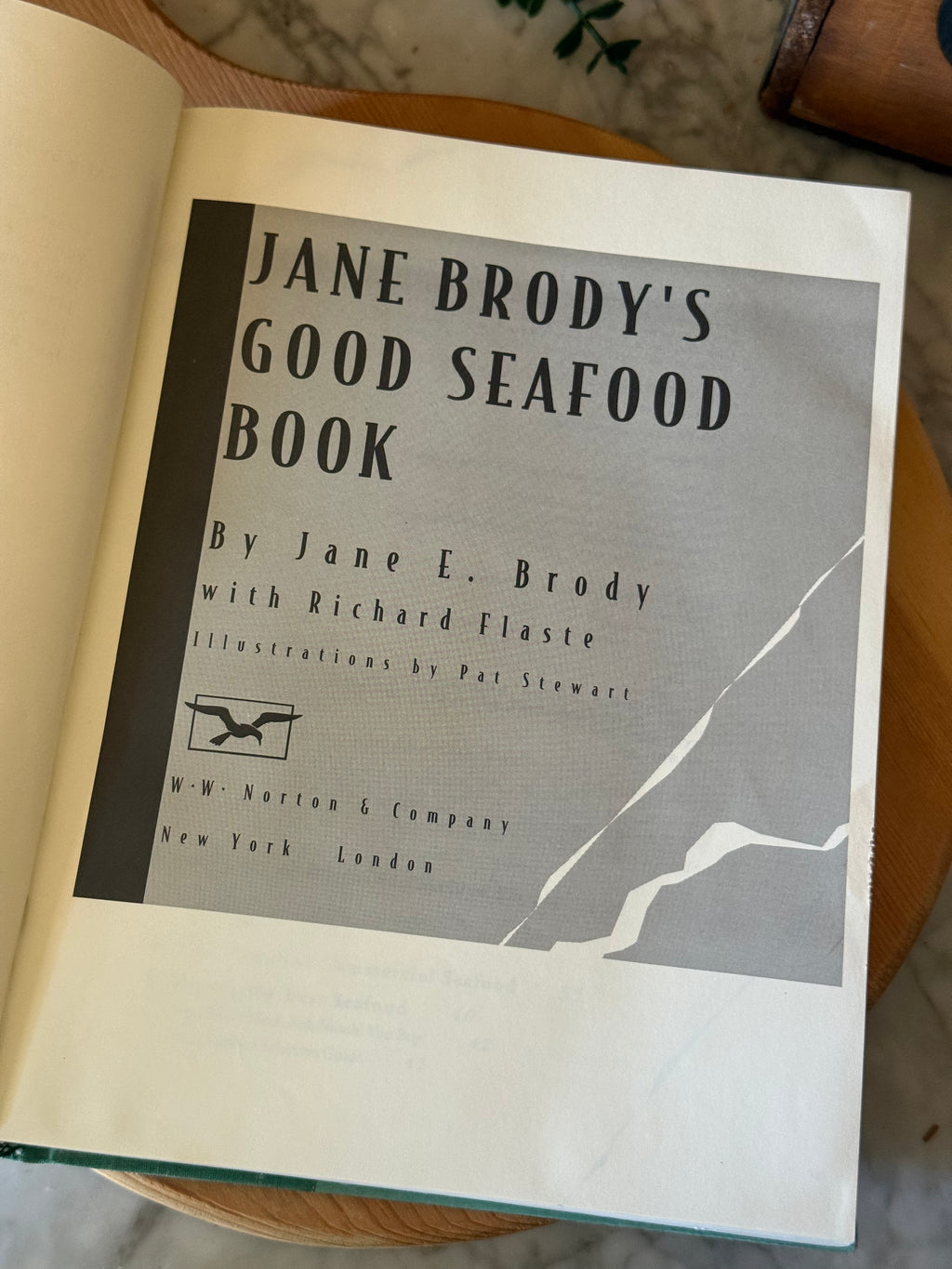 Vintage 1994 Jane Brody's Good Seafood Book