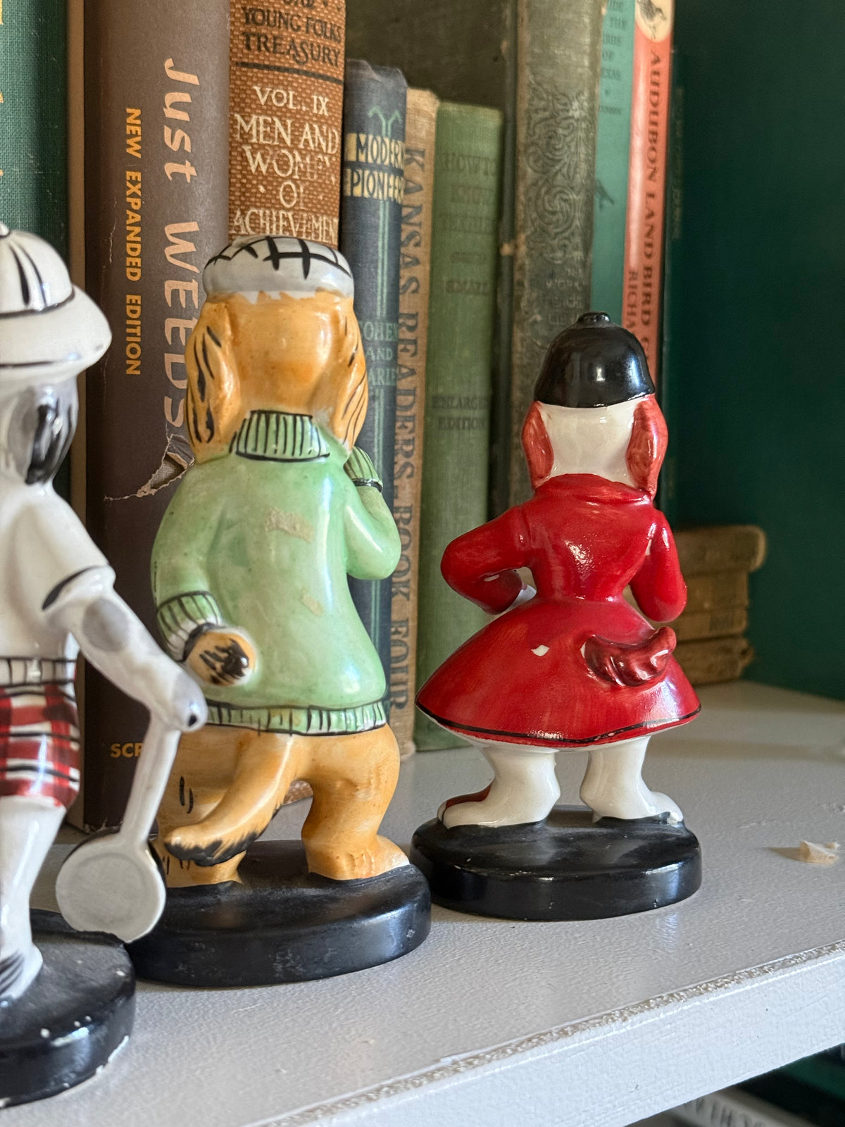 Mid-Century Ceramic Bar Hounds, Set of 3