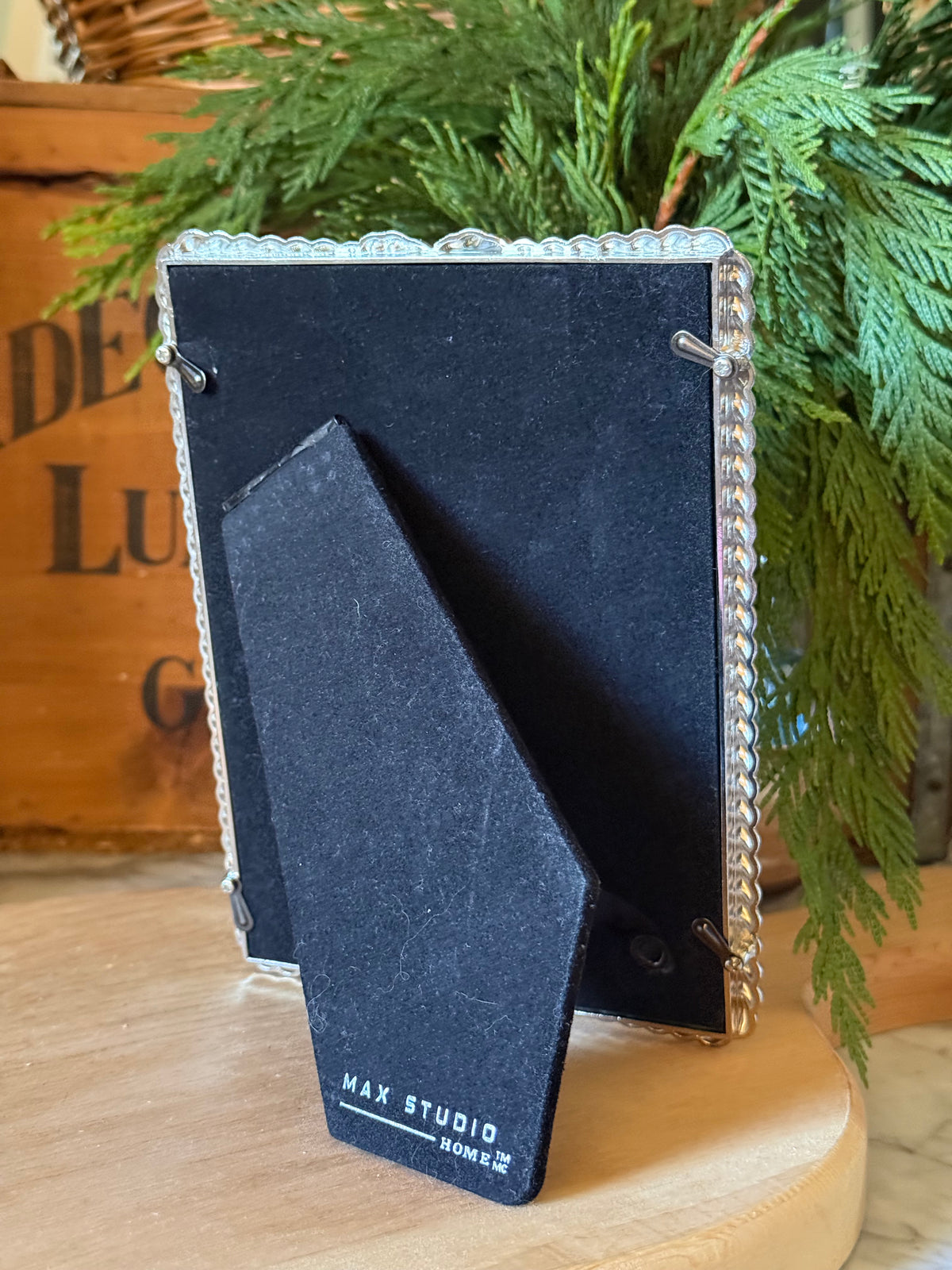 Petite Roped Silver Picture Frame