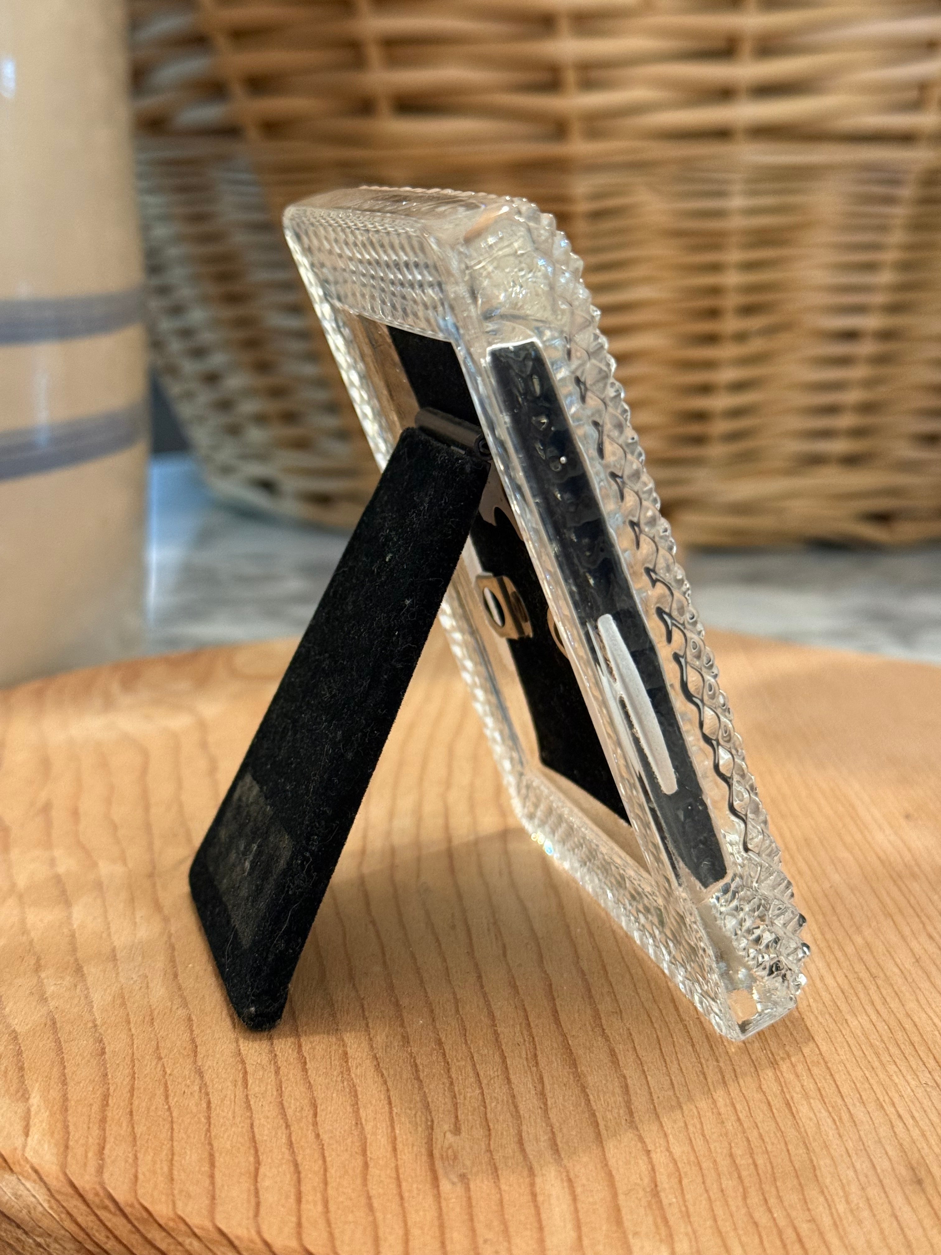 Vintage Mini Crystal Diamond Point Frame