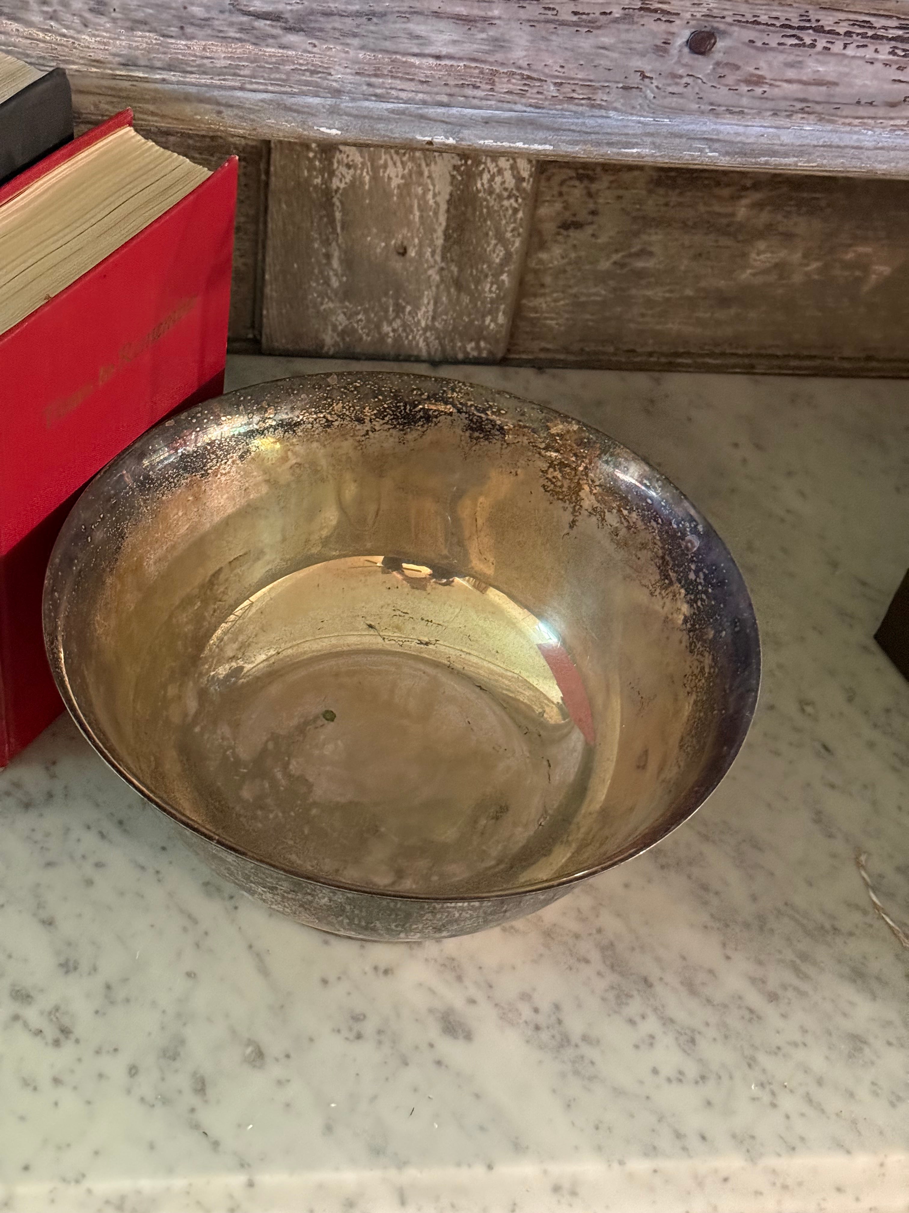 Vintage 10" F.B. Rogers Paul Revere Silver Trophy Bowl 1974 Golf Award