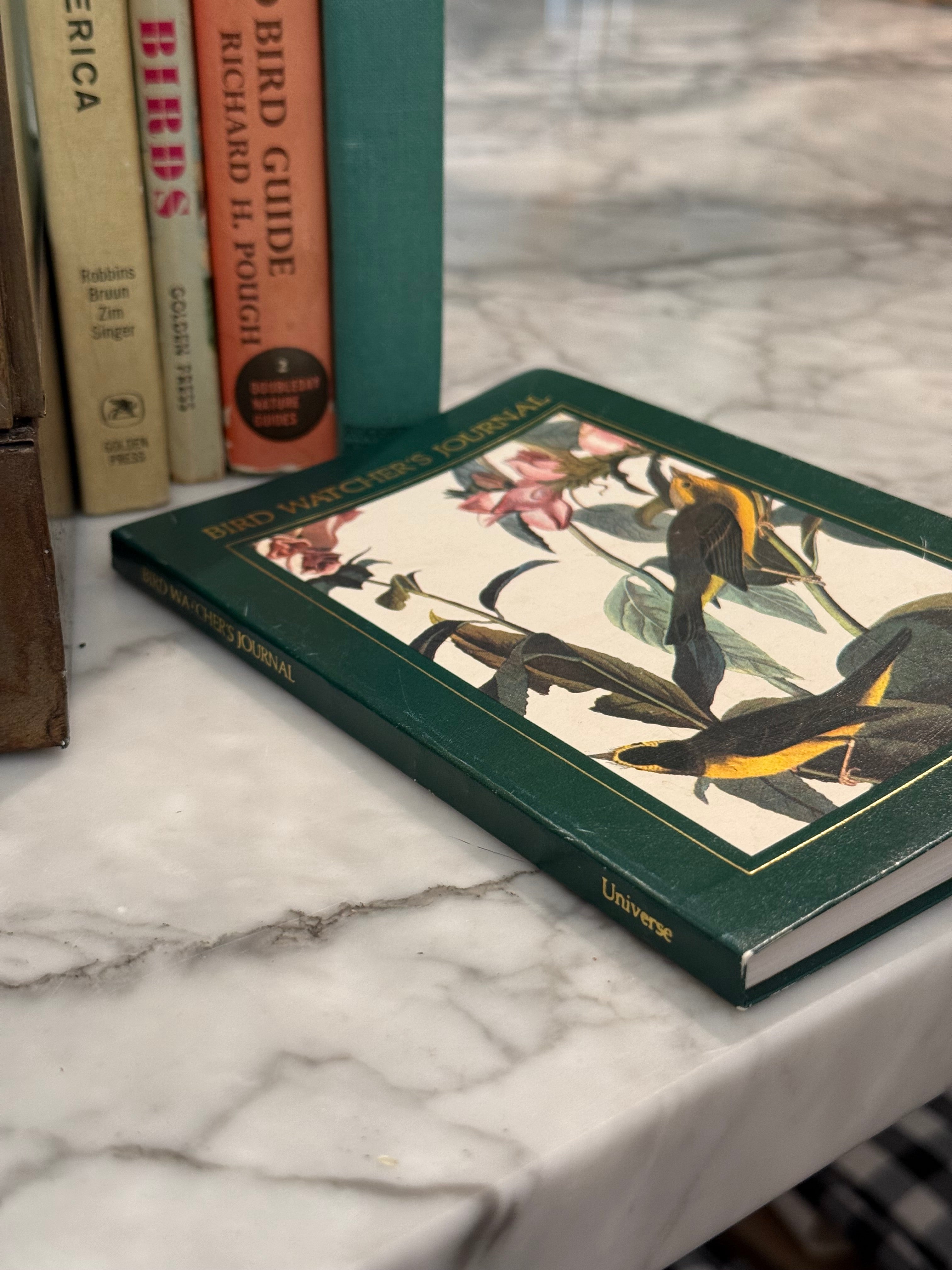 Vintage Audubon Bird Watching Pocket Journal