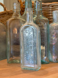 Antique Caldwell's Syrup Pepsin Aqua Bottle